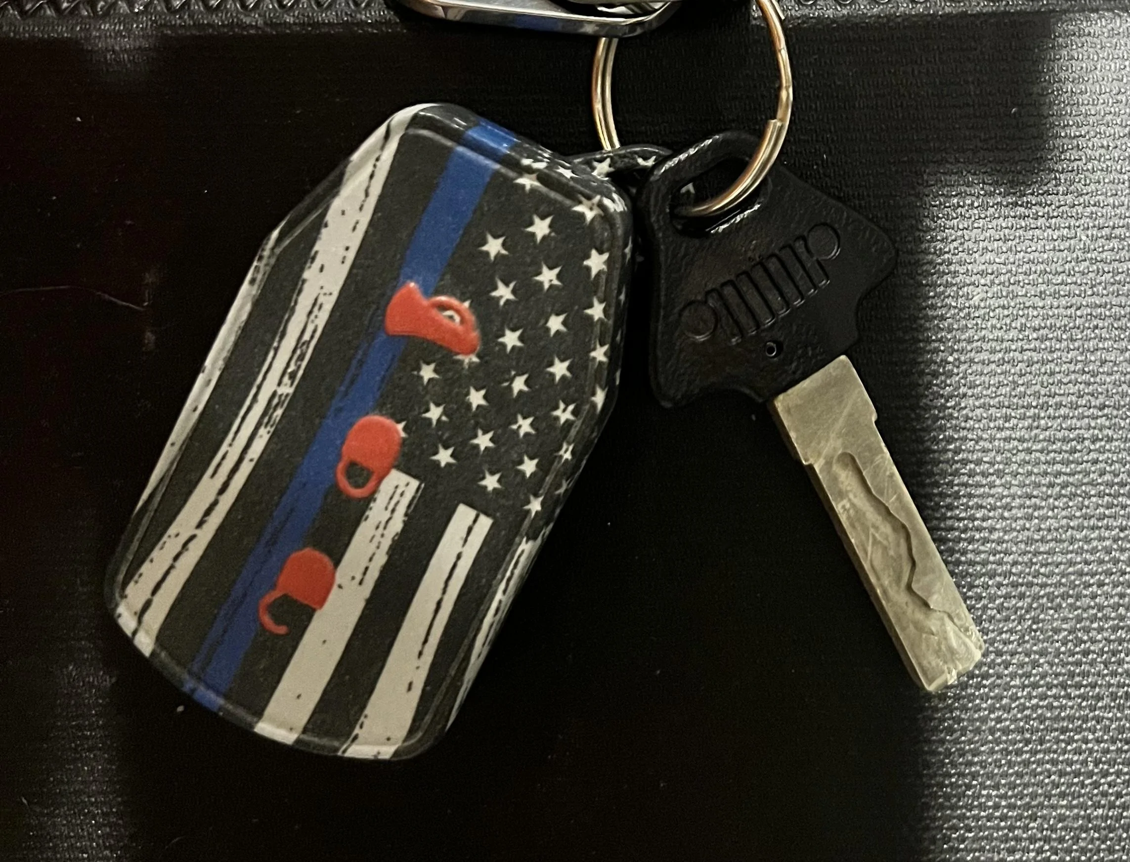 Jeep Gladiator ?‍♀️ For Our Heroes ---Thin Line Fob Series... Our ❤️'s are with you! cc688