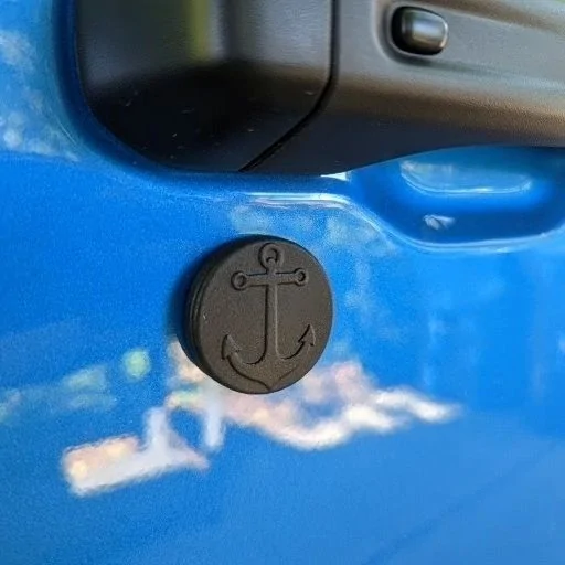 Jeep Gladiator ? Threedom Custom Design Key Lock Caps? navy001