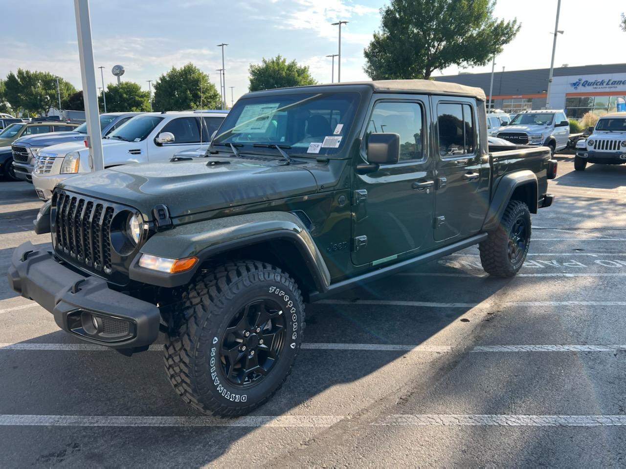 Jeep Gladiator Gladiator Window Sticker and Build Sheet Order Tracking IMG_20220803_084036