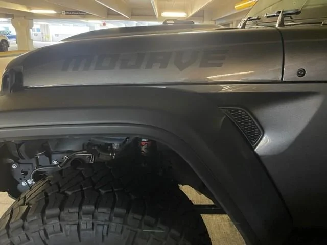 Jeep Gladiator People confused why I removed Mojave hood stickers and badges from my Jeep Hood decal