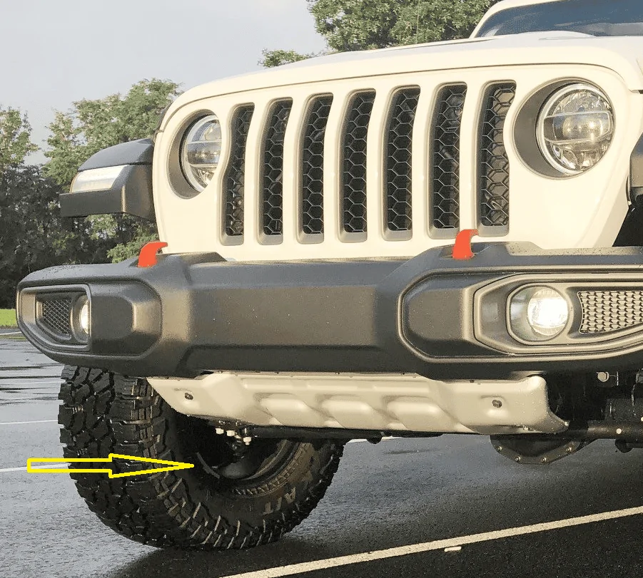 Jeep Gladiator OEM wheel balancing weights 1659641689423
