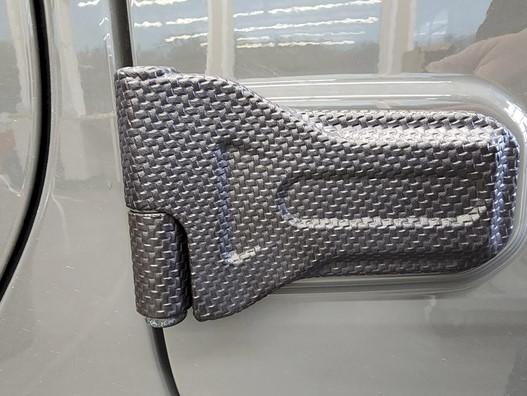 Jeep Gladiator ? ? Custom Design Hinge Covers  - Hood & Door - Multiple textures available.. kkk