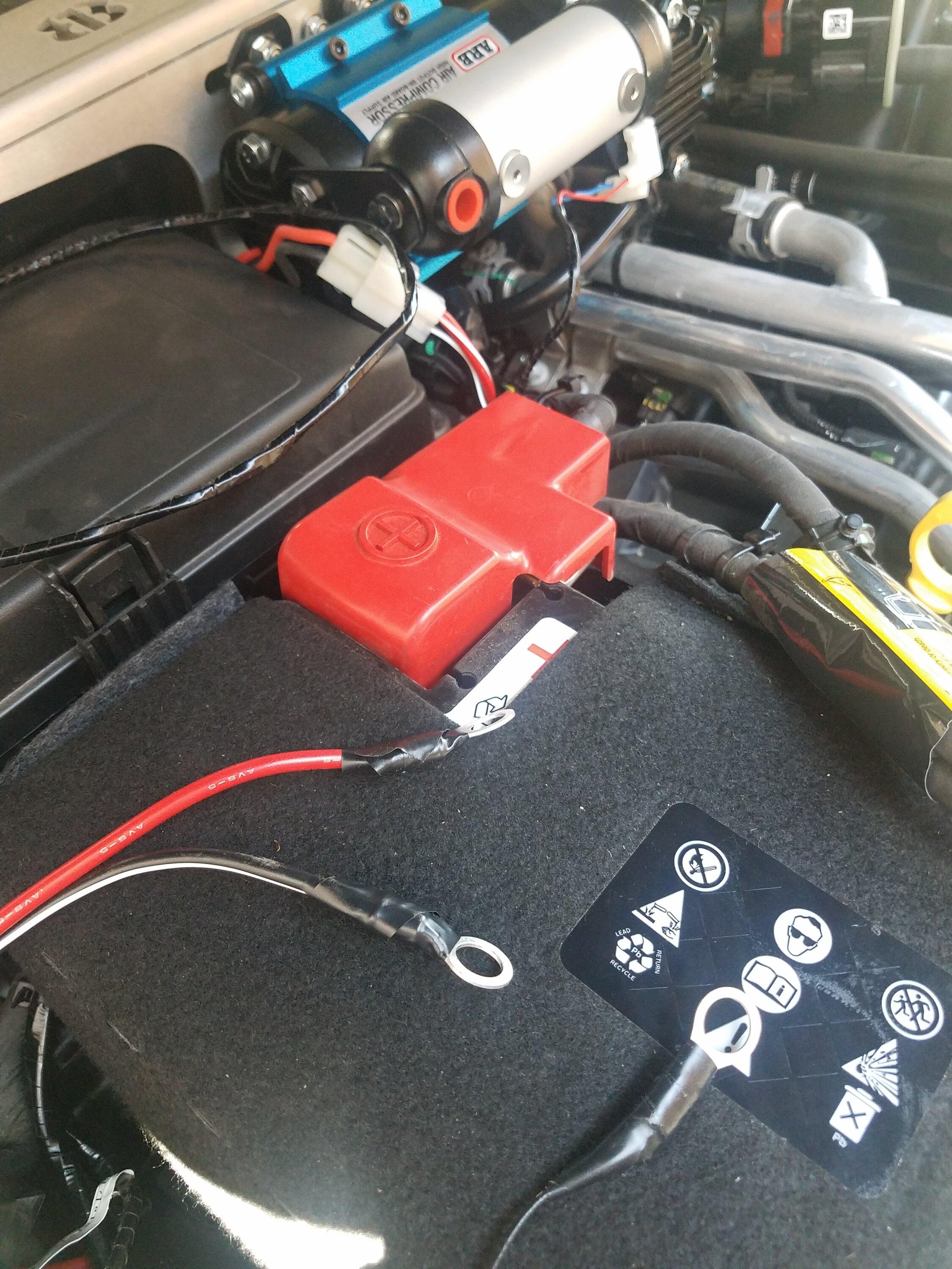 Jeep Gladiator Help! Air Compressor Aux Switch Wiring Question 20220806_115735