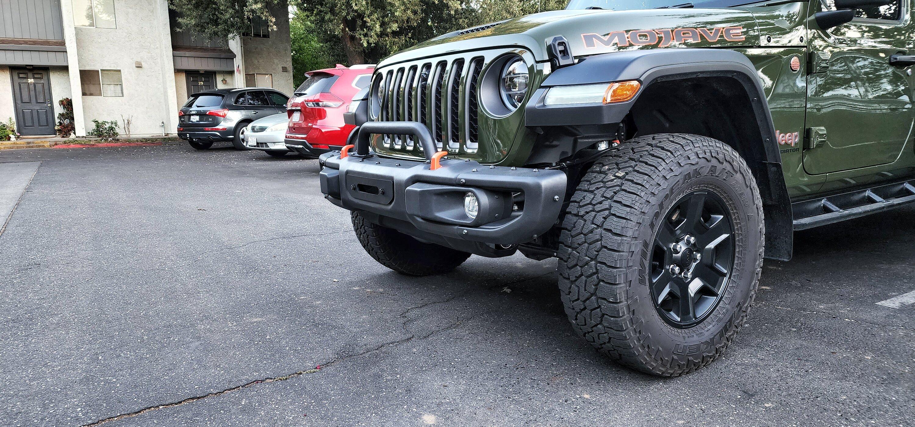 Jeep Gladiator Andrew's 2022 Sarge Green Mojave - Northern CA 20220806_195812-01