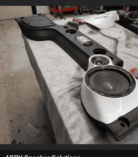Jeep Gladiator Soundbar Audio Setup - Abby 8" speaker adapters, 8" timpano's and 3.5 Skar tweeter Screenshot 2022-08-07 at 12.09.16 PM
