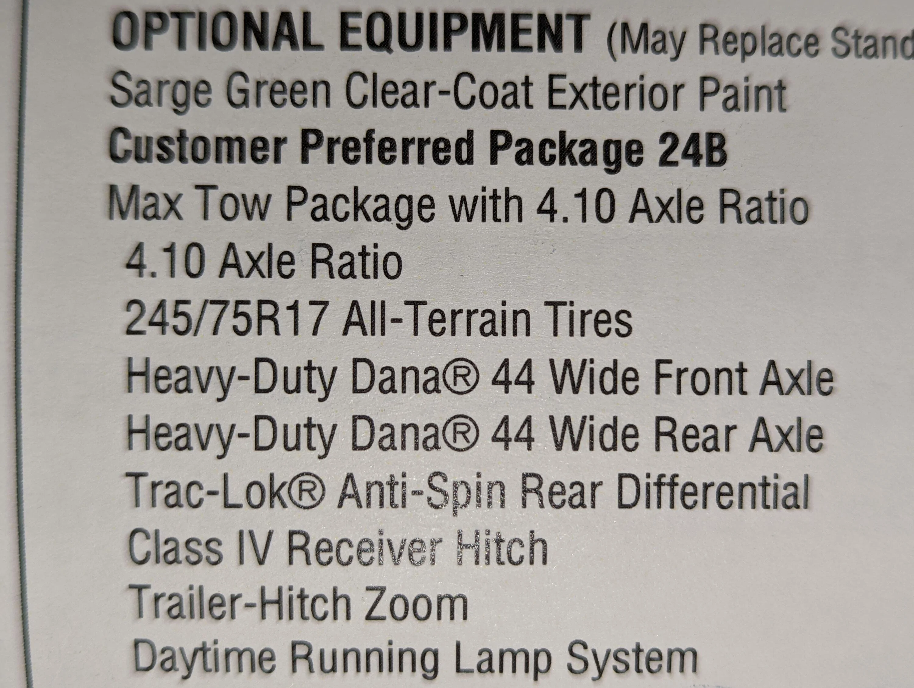 Jeep Gladiator Possibly pointless, MPG  hack for New front bumper & winch PXL_20220807_214327357
