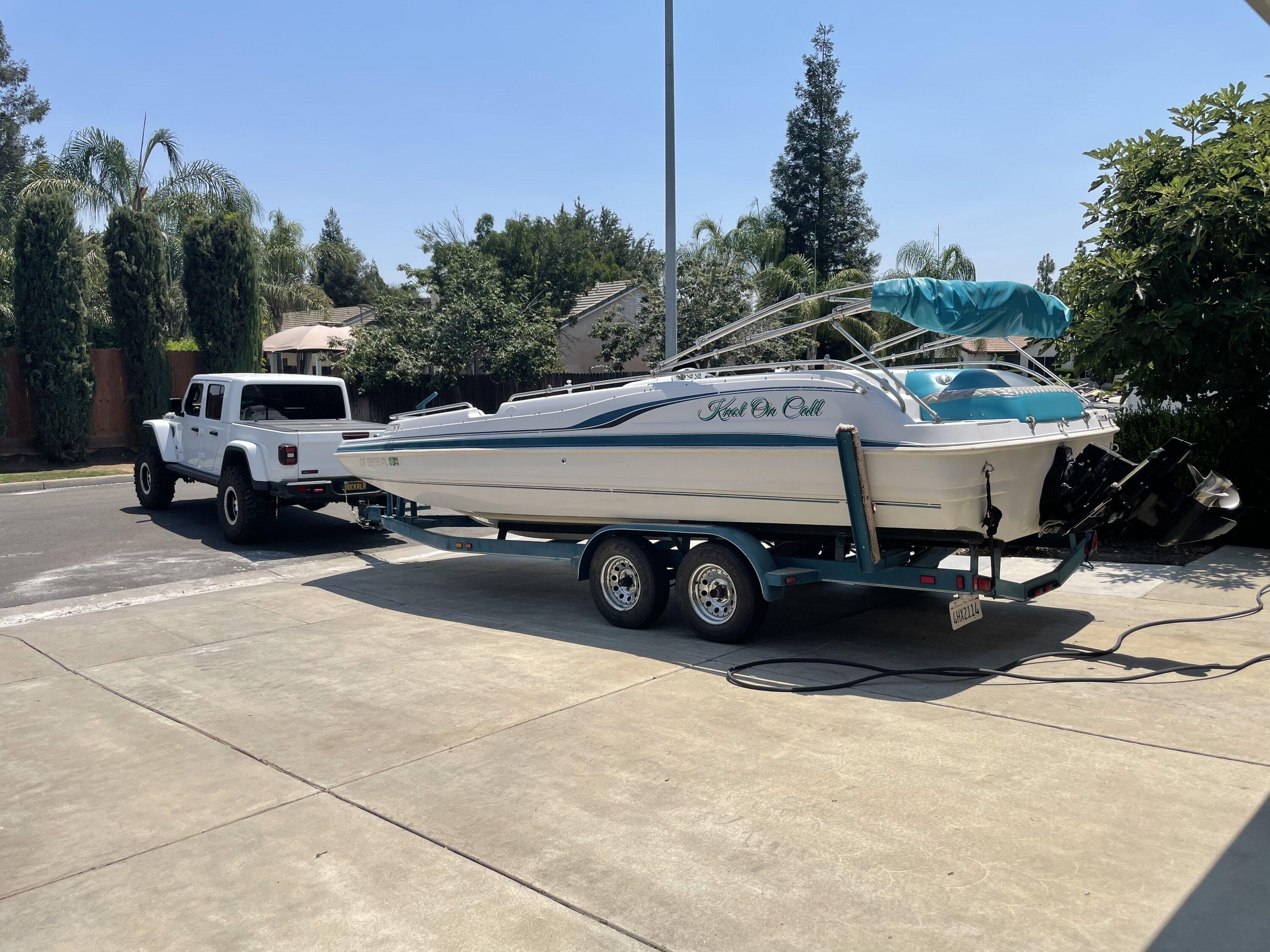 Jeep Gladiator Let's see the boats you’re towing with your Gladiator D0368322-3139-4CD9-A22F-F4D3EC4FBB10