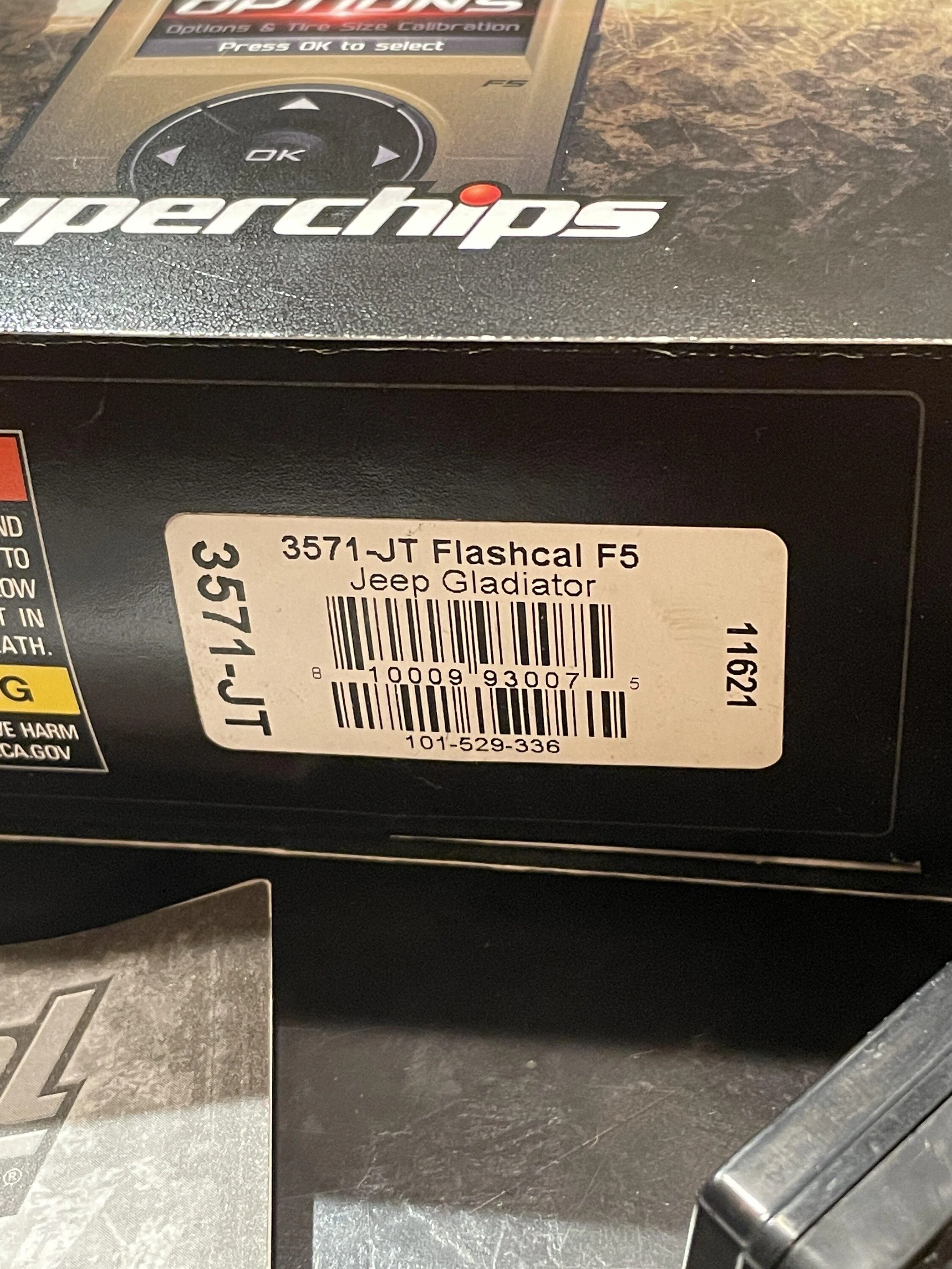 Jeep Gladiator FlashCal Programer superchips 4B4C4ED2-9E5F-4EDD-B6B4-2A611D45A98B