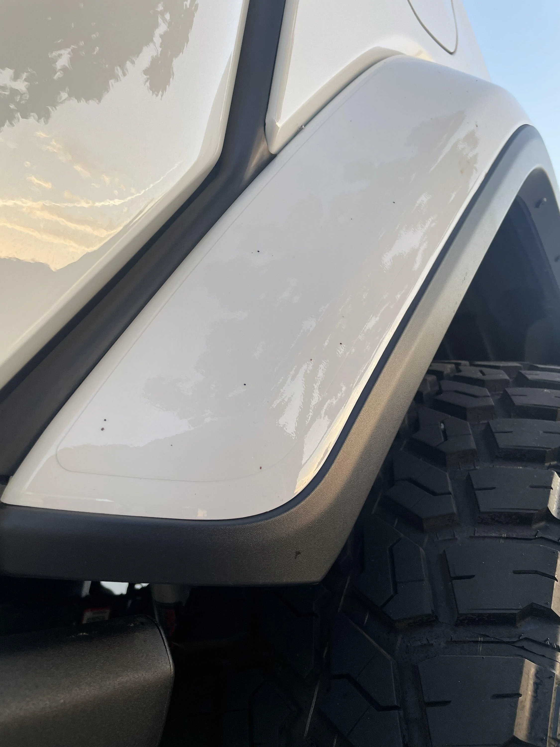 Jeep Gladiator Stains on painted fenders ECFC61A3-C853-4DAA-A493-9FBD4B622CC2