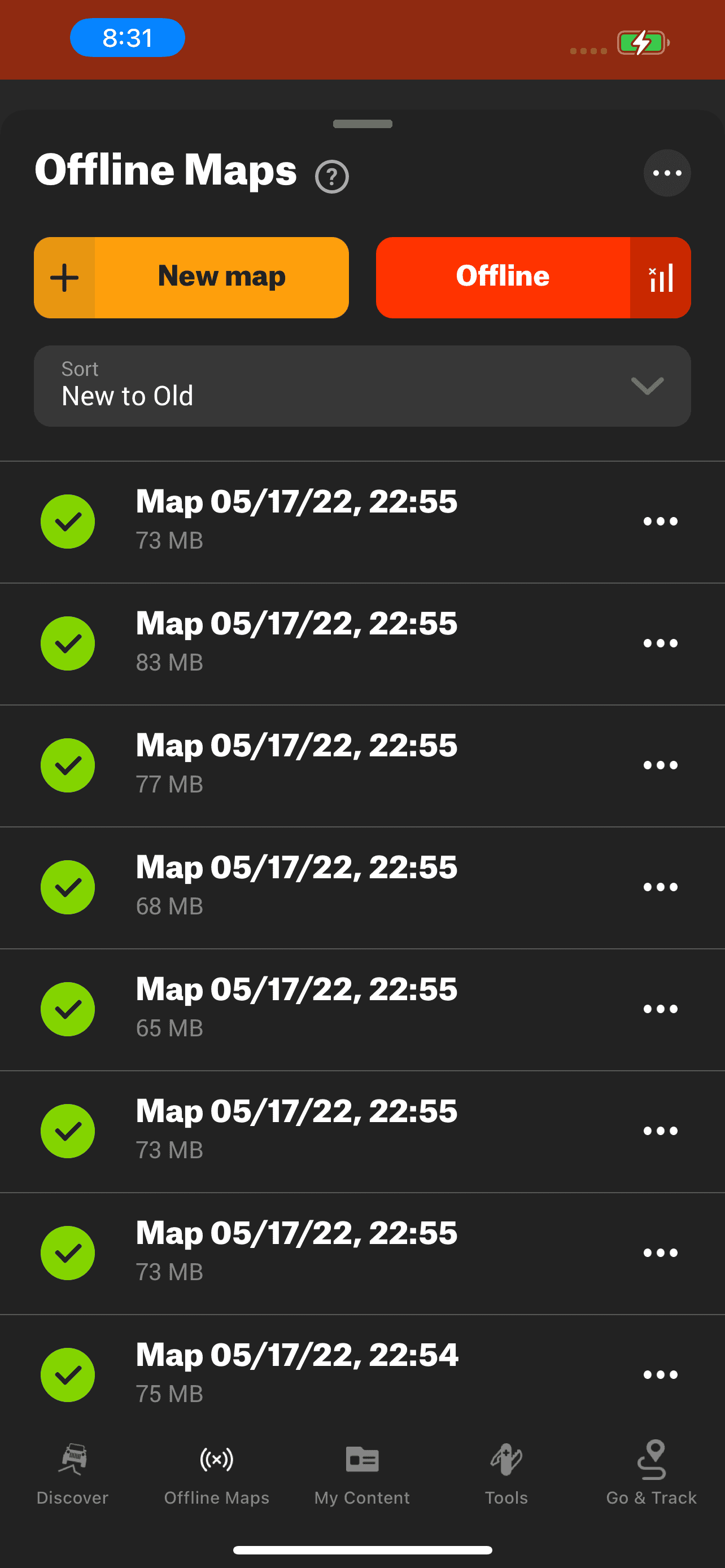 Jeep Gladiator OnX app sucks! 41E08B1F-6126-4E34-8C14-B36A07A0A06E