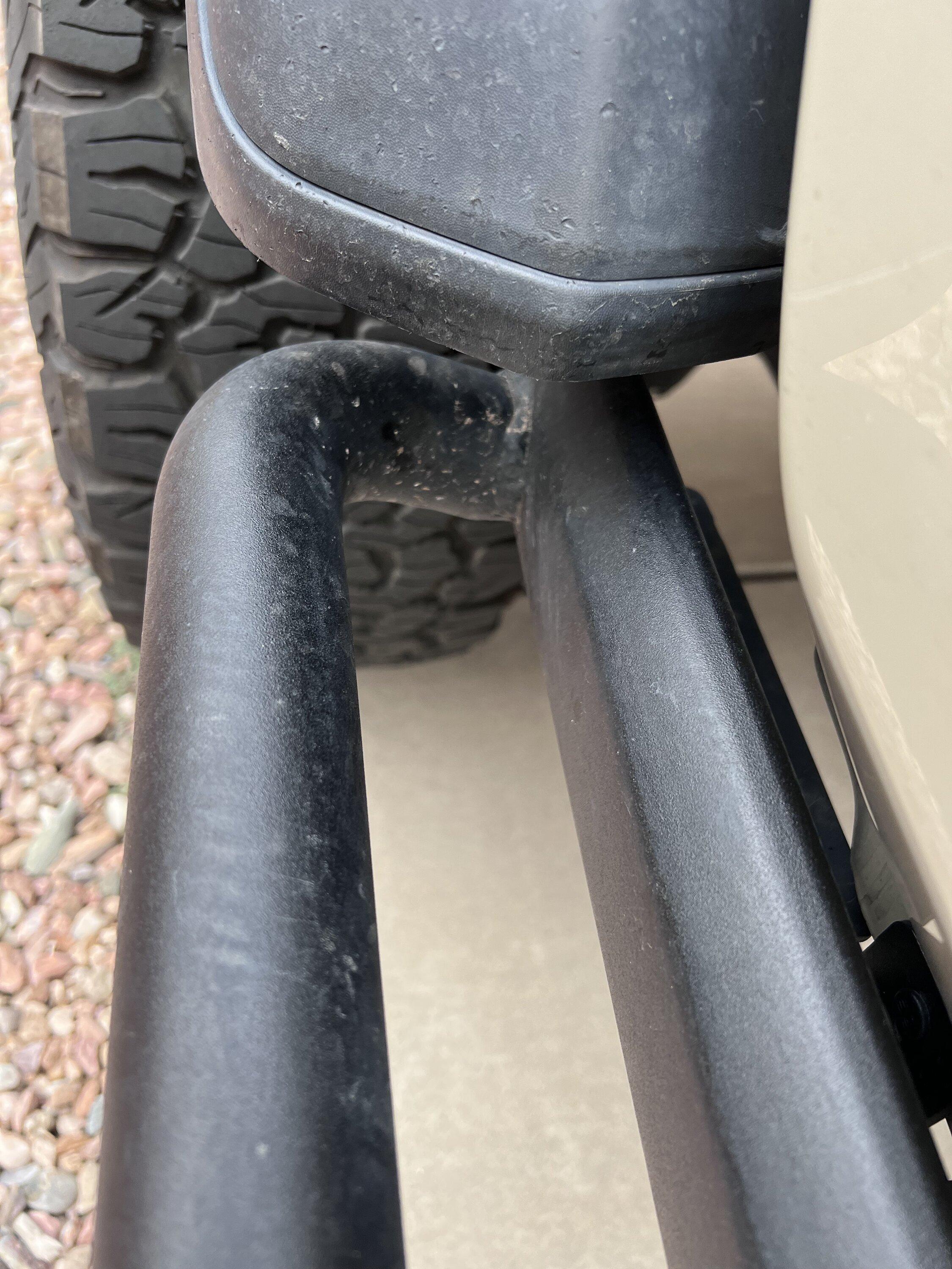 Jeep Gladiator Has anyone modified their Rock Rails by welding on step bars (like this)? F9EB7310-35EE-4D13-B5B5-E02D97E07499
