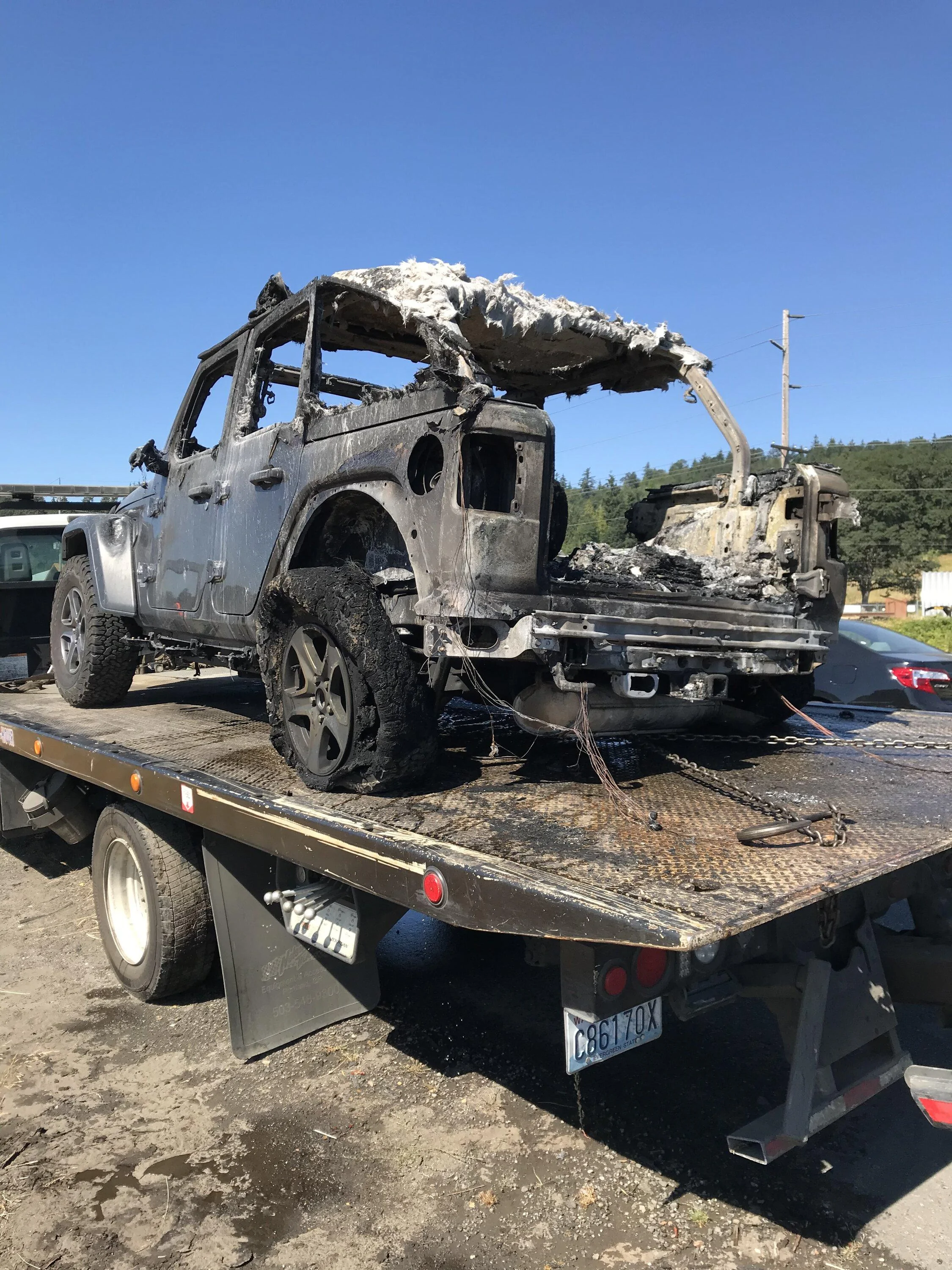 Jeep Gladiator Another Clutch Fire 5C140CA8-3F1B-4B01-B193-9F17F6266871