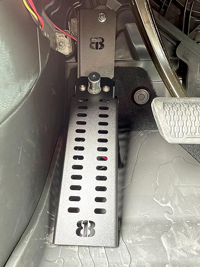 Jeep Gladiator New Dead Pedal with "Old School" Floor Dimmer Switch or Momentary Switch Jeep-JL-JT-Dead-Pedal-13