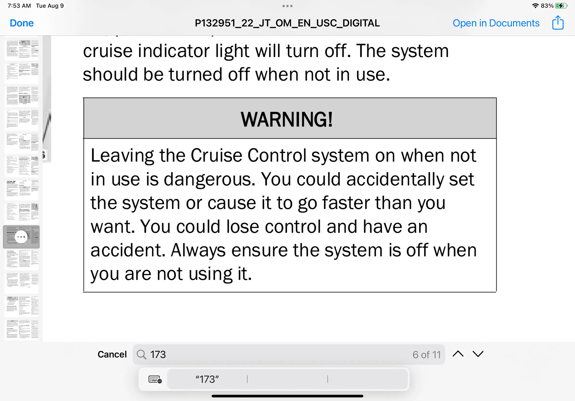 Jeep Gladiator How to keep the cruise control turned on 4AD3AE15-921F-45E2-A495-C2AFB9561662