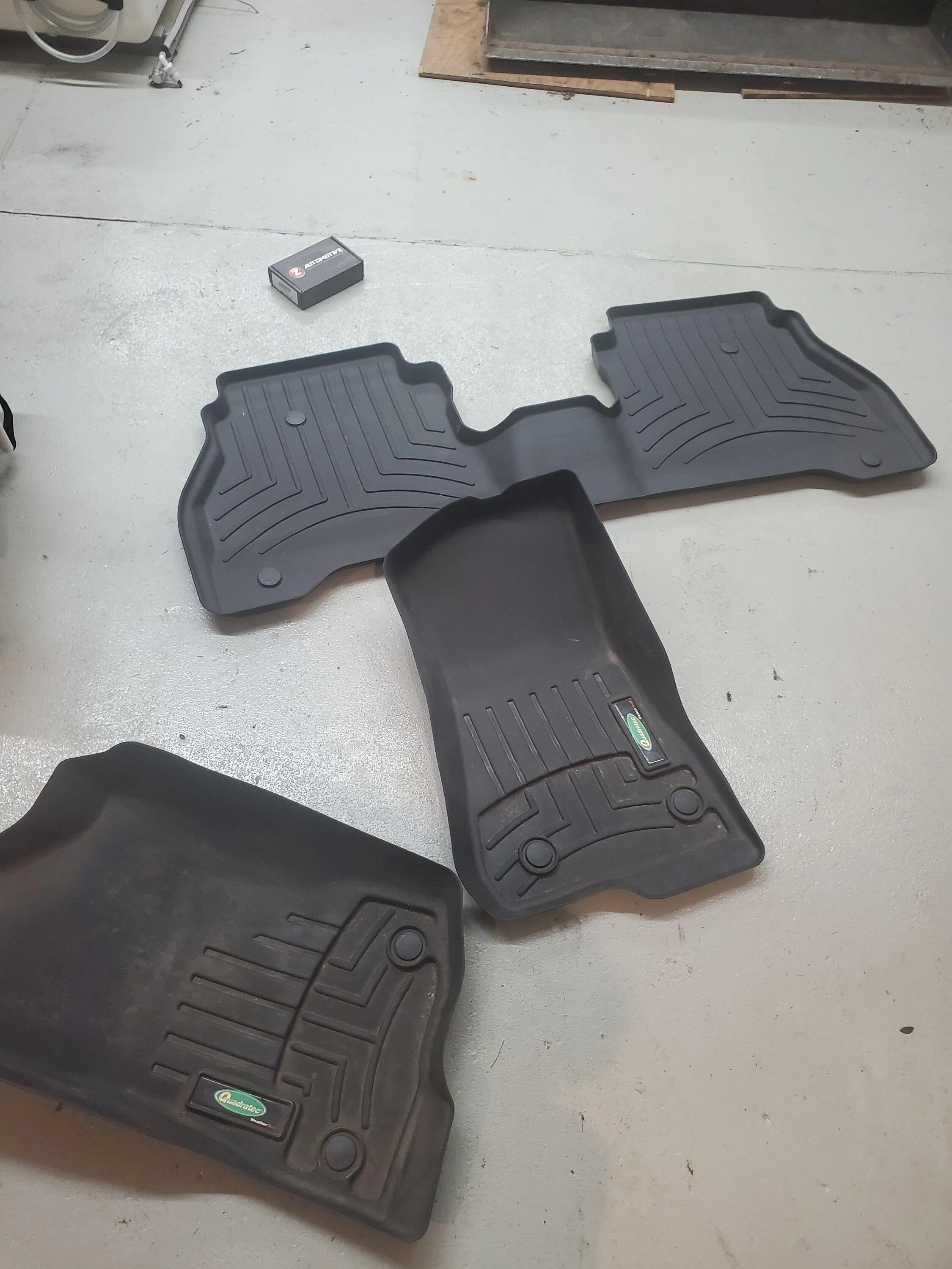 Jeep Gladiator Weather tech /quadratec floor matts $100 20220807_205338