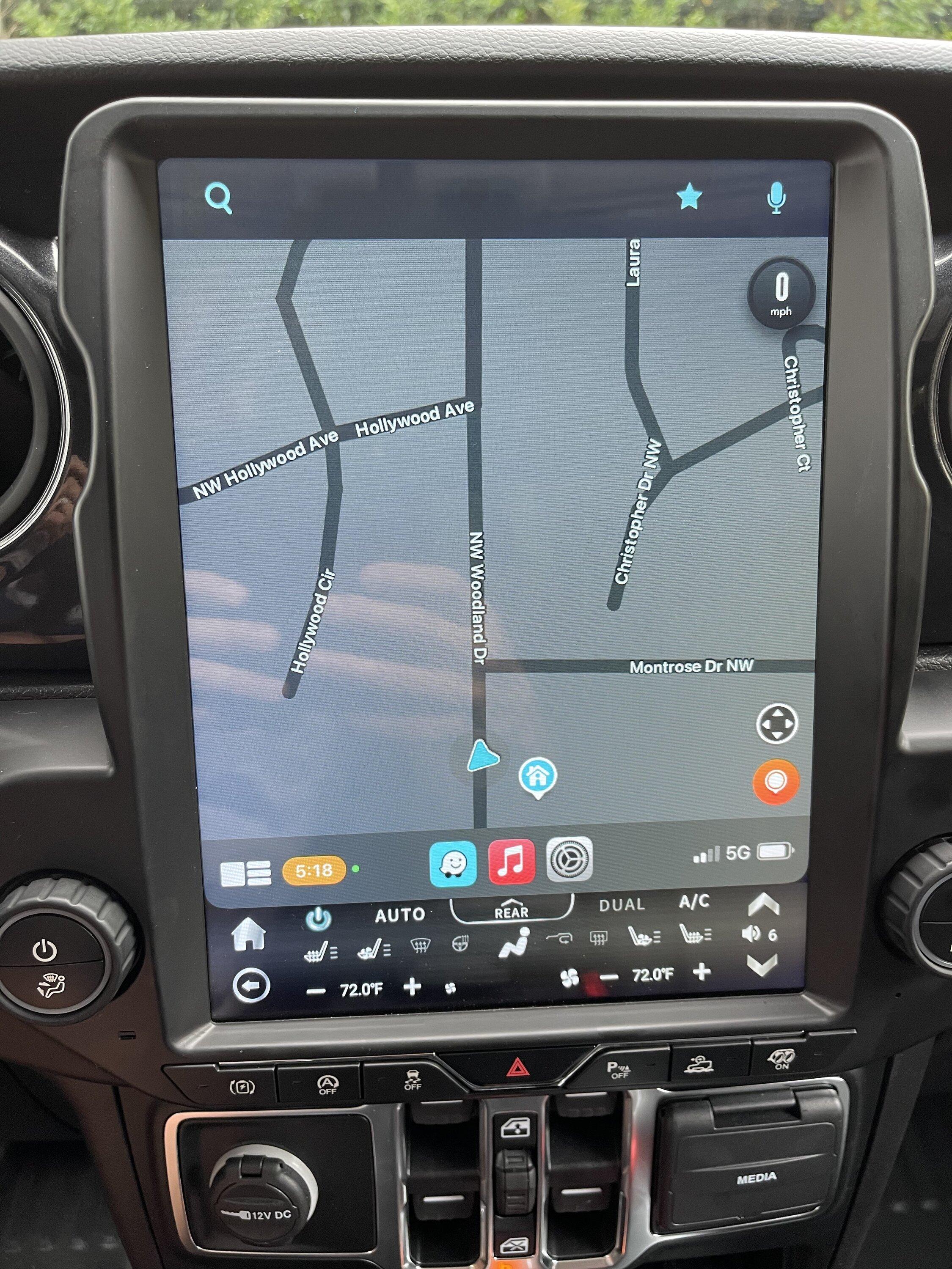Jeep Gladiator Phoenix Android Radio 7862 model. 7538425D-5970-42DC-BB2A-5EE5766253E6