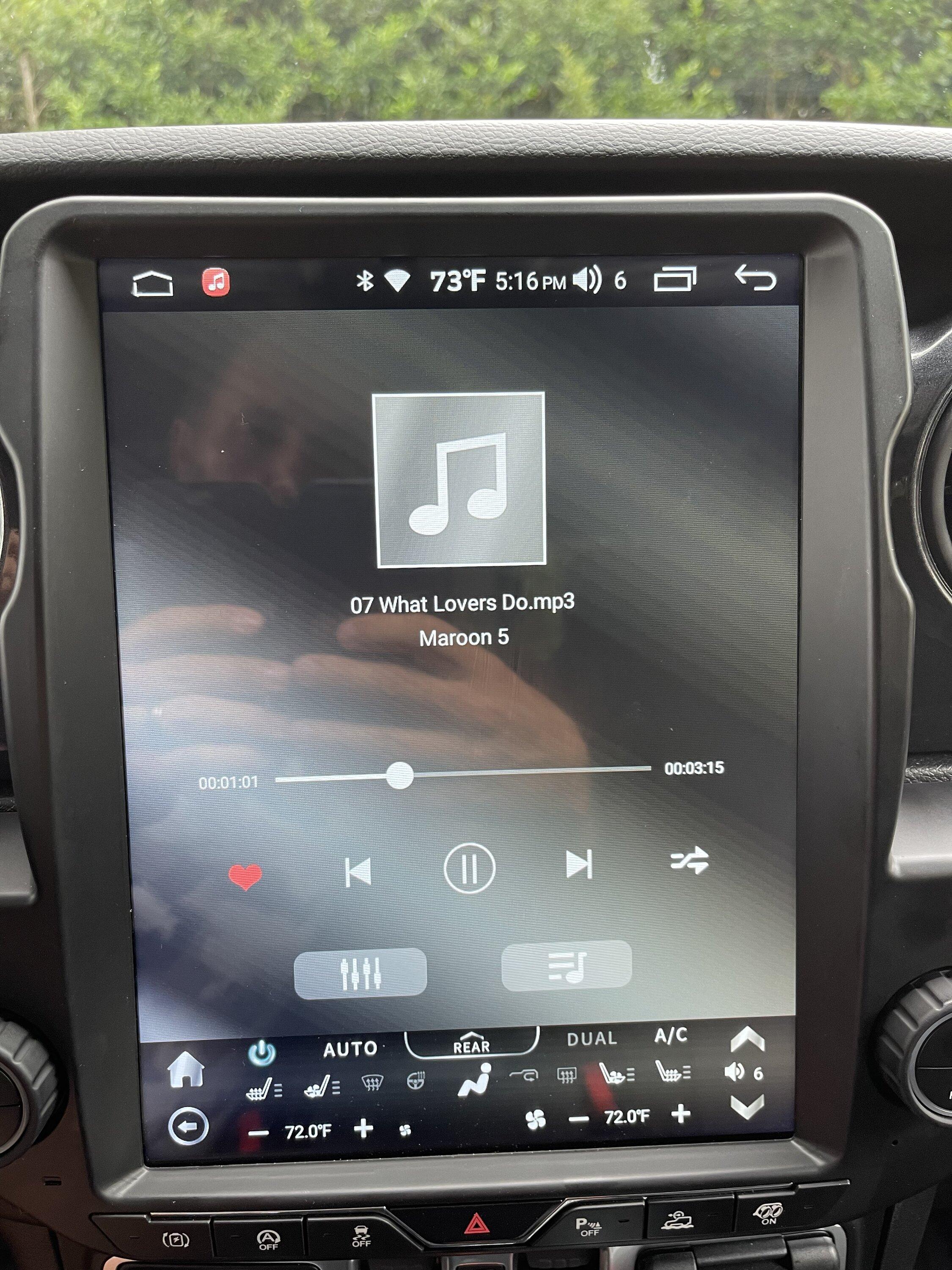 Jeep Gladiator Phoenix Android Radio 7862 model. 1117B3B6-19E9-44E3-9161-2B3442184733