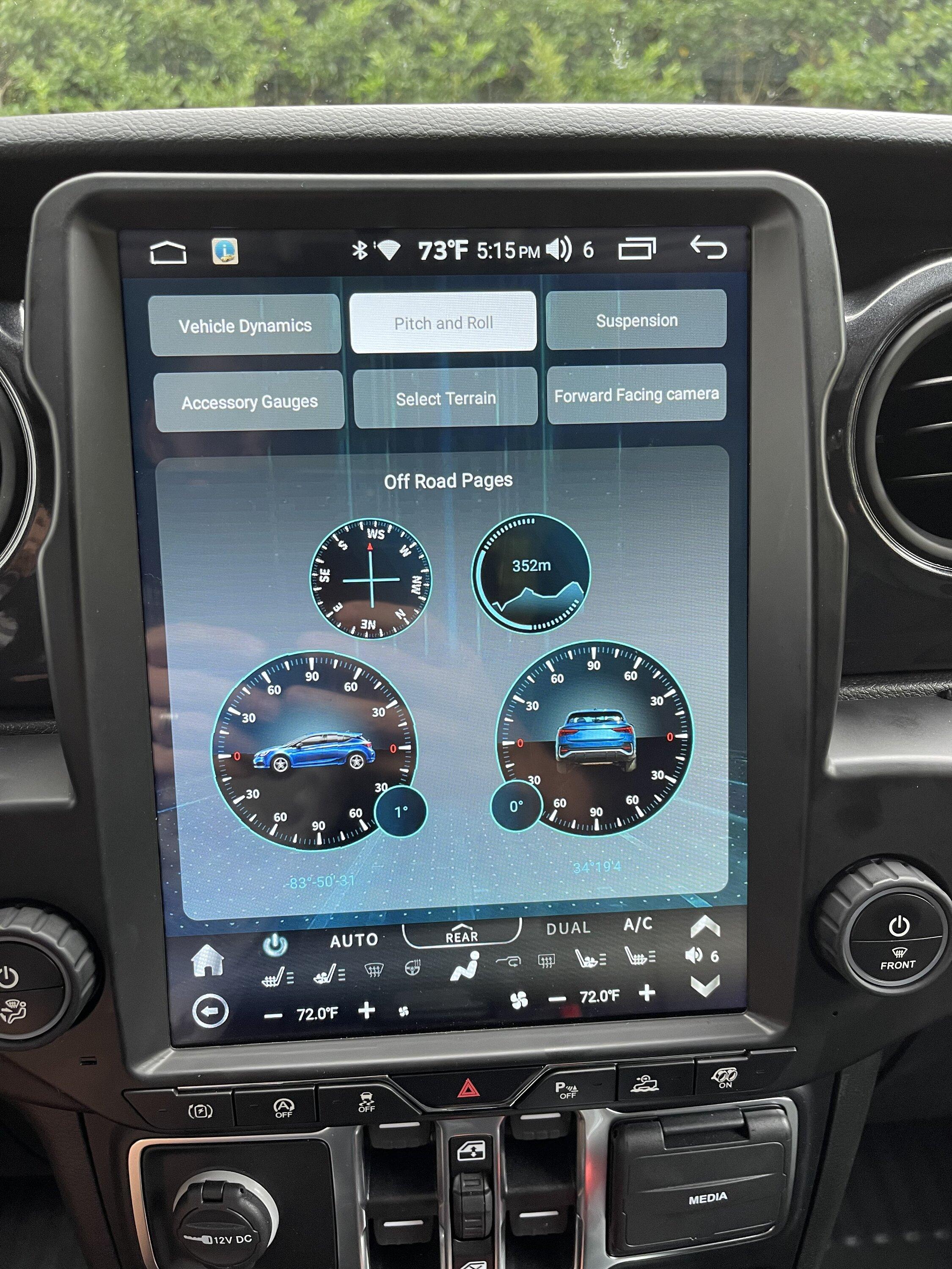 Jeep Gladiator Phoenix Android Radio 7862 model. EC6706B0-B260-4B75-9F9B-0A20C8F111BE