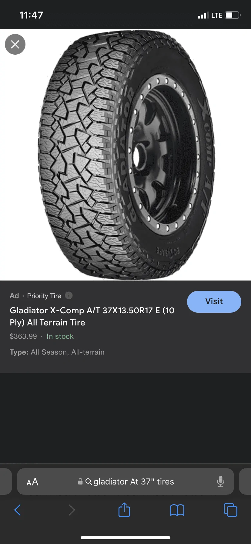Jeep Gladiator 37" All Terrains.  What options am I missing? DAA568F4-F569-41F5-8C66-9A2DEFA599FE