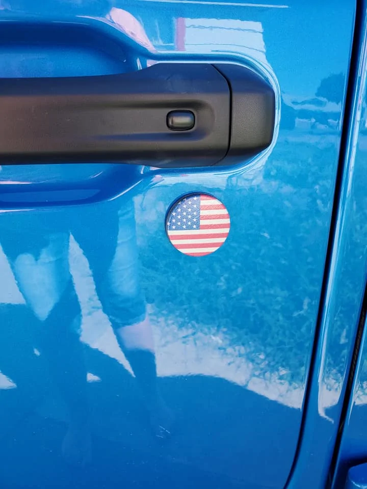 Jeep Gladiator ? Threedom Custom Design Key Lock Caps? limitedflagca