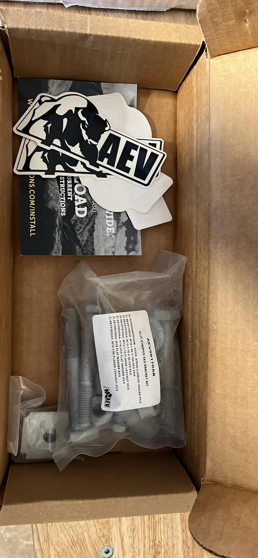 Jeep Gladiator NIB AEV Geometry Correction Brackets EF94B739-FC03-4219-8791-E6EEBA43A5B5