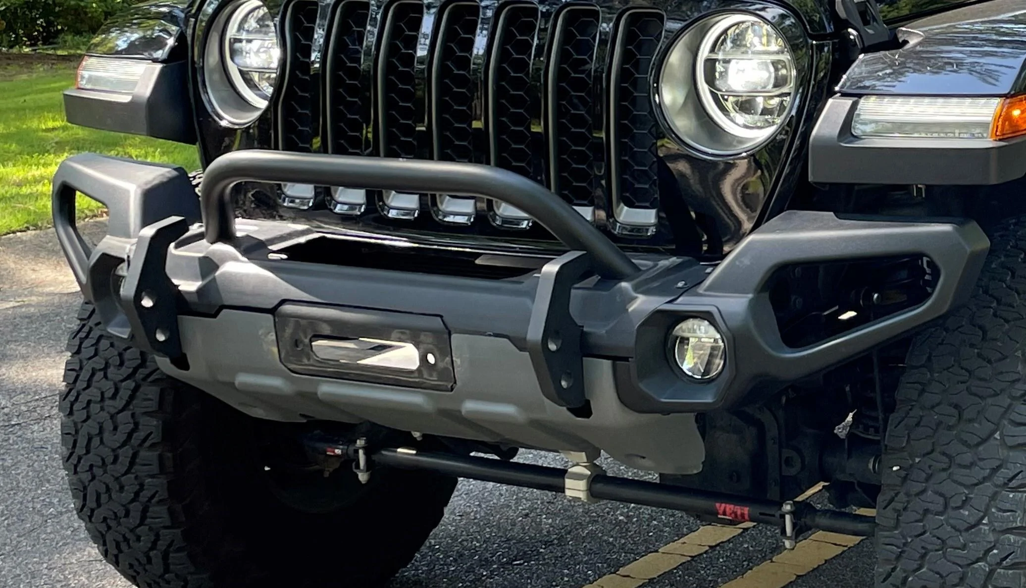Jeep Gladiator Rugged Ridge Venator Full Width Bumper w/ HD Overider Bar yyyjjyj (2)