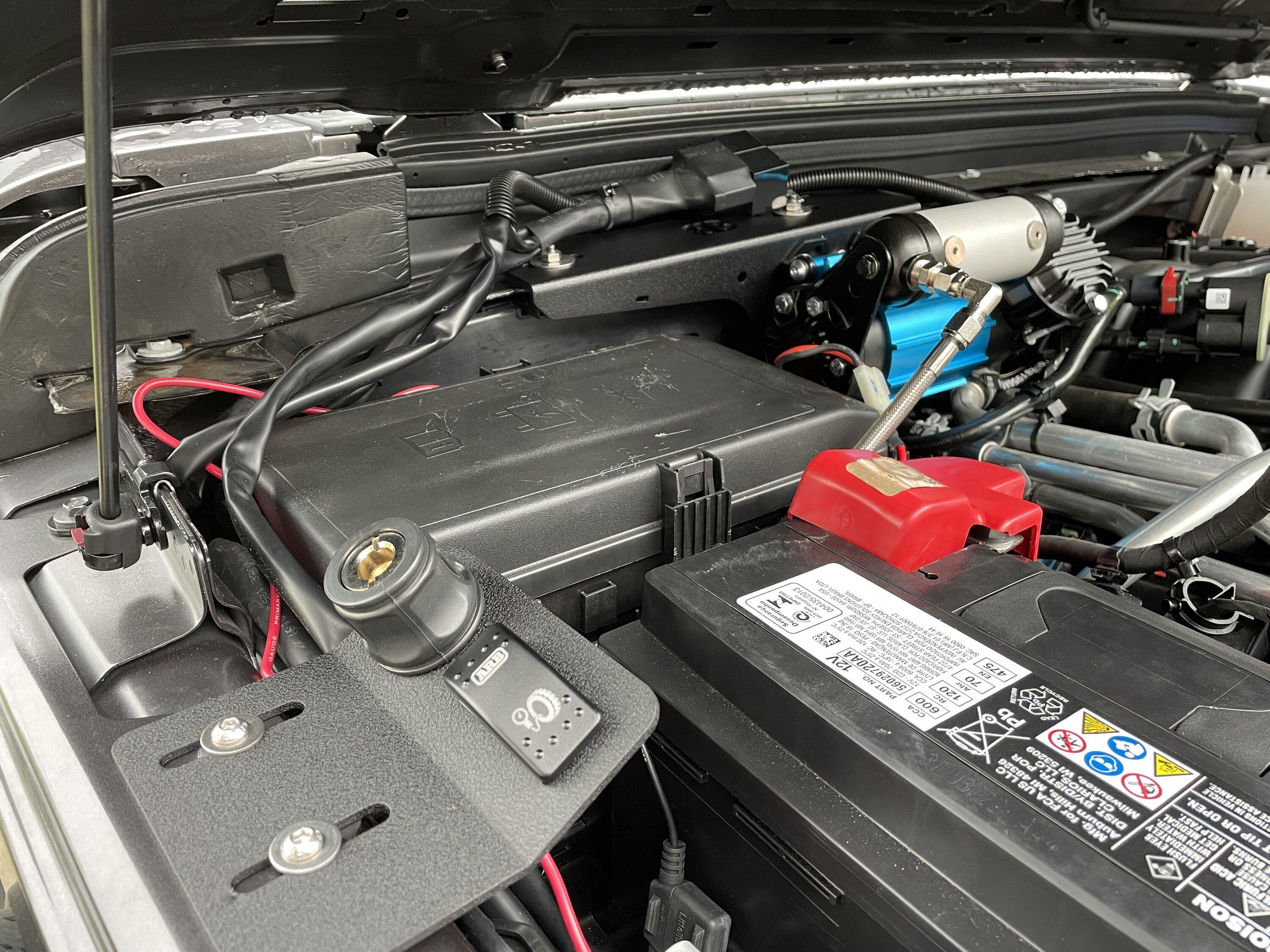 Jeep Gladiator Install of 813 Fabrication's New Underhood ARB Compressor Mount IMG_9849.JPG