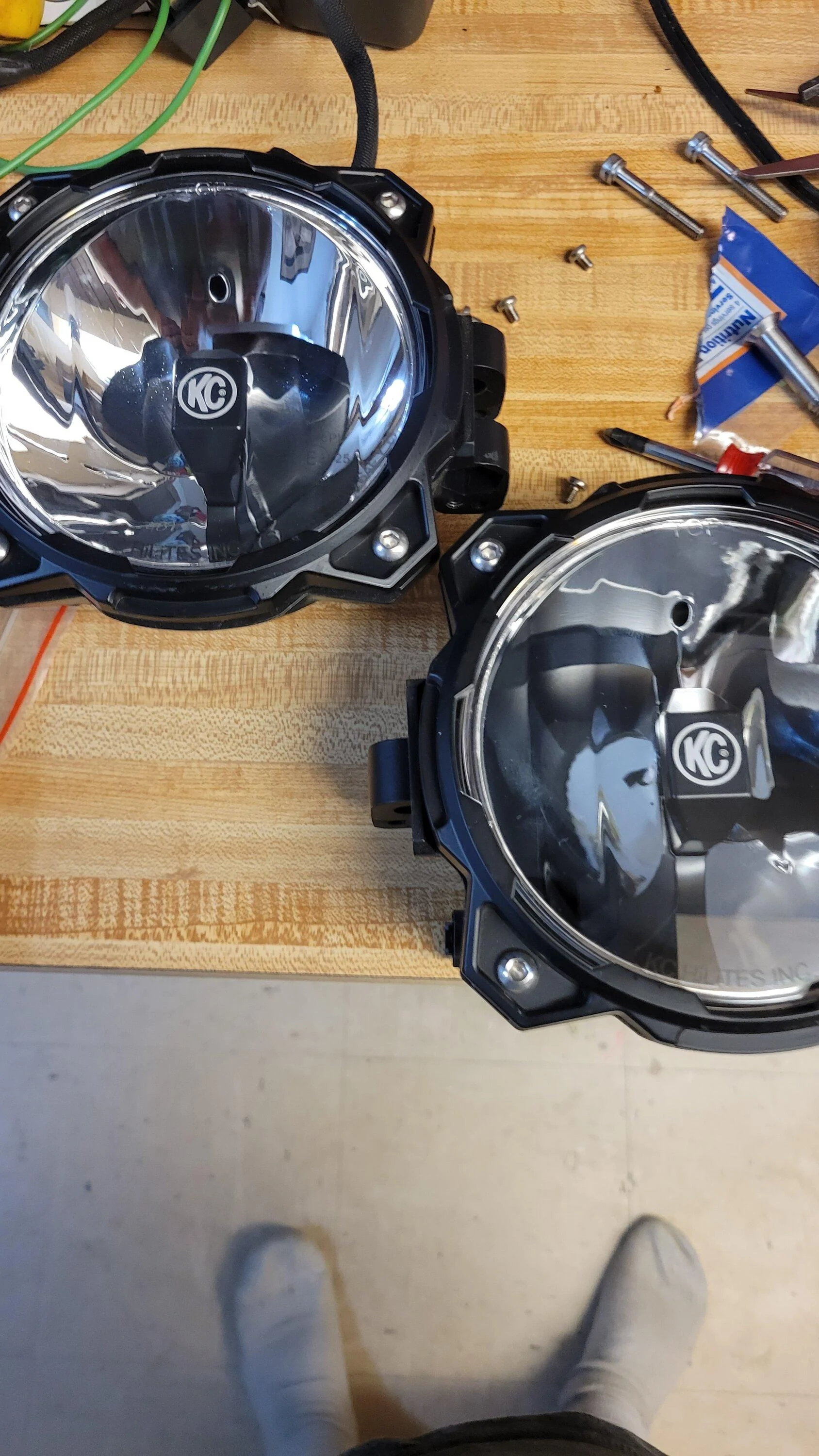 Jeep Gladiator kc pro6 spot beam SINGLE 20220813_192346