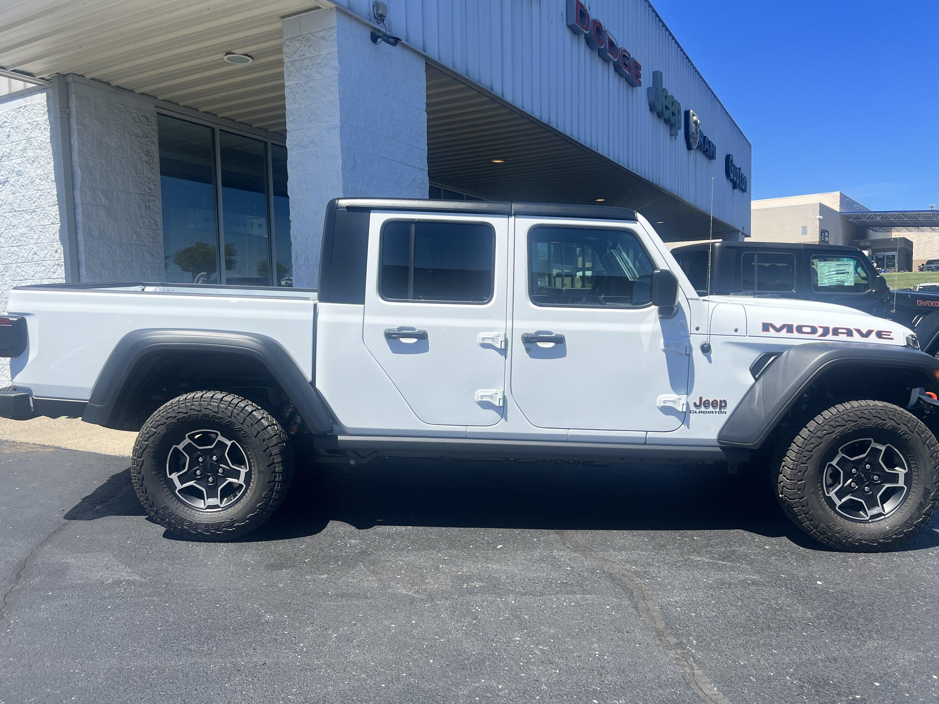 Jeep Gladiator Gladiator Window Sticker and Build Sheet Order Tracking IMG_0821