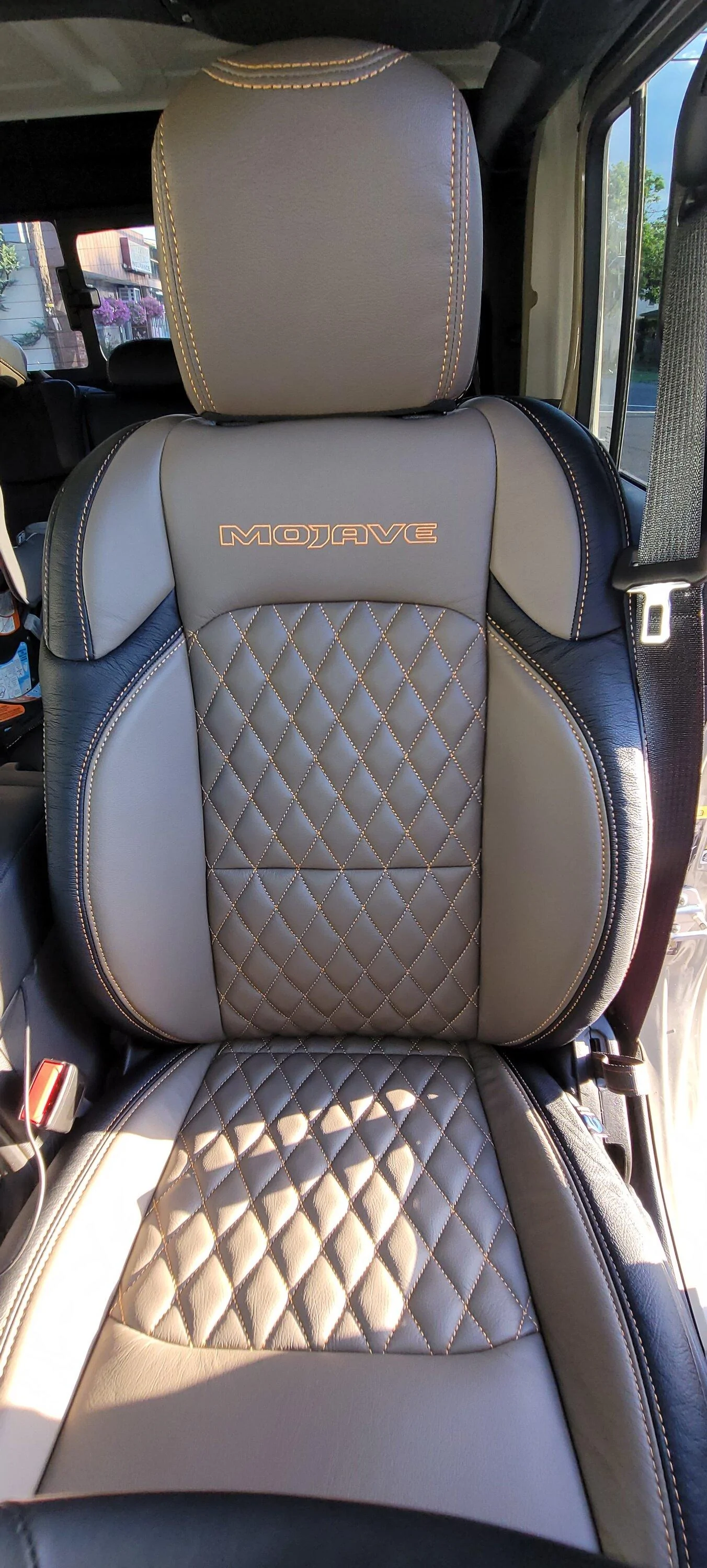 Jeep Gladiator Katzkin custom leather 20220814_184250