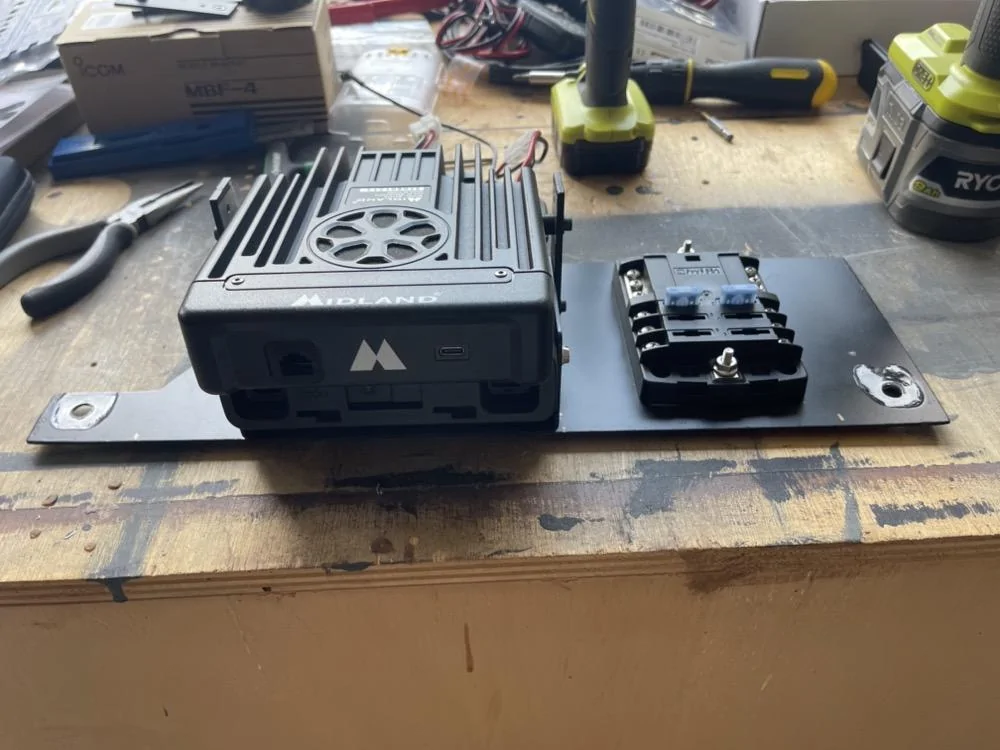 Jeep Gladiator Detailed Radio Install Project - Midland MXT575 GMRS & Icom IC-2730A Ham Radio IMG_2973