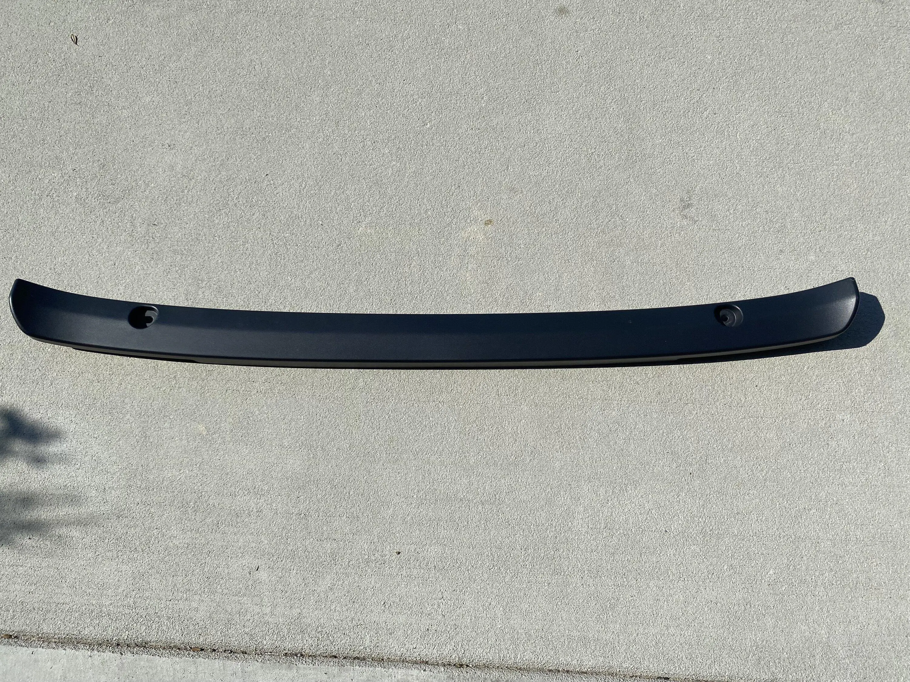 Jeep Gladiator Free plastic cover from Steel Bumper IMG_1856