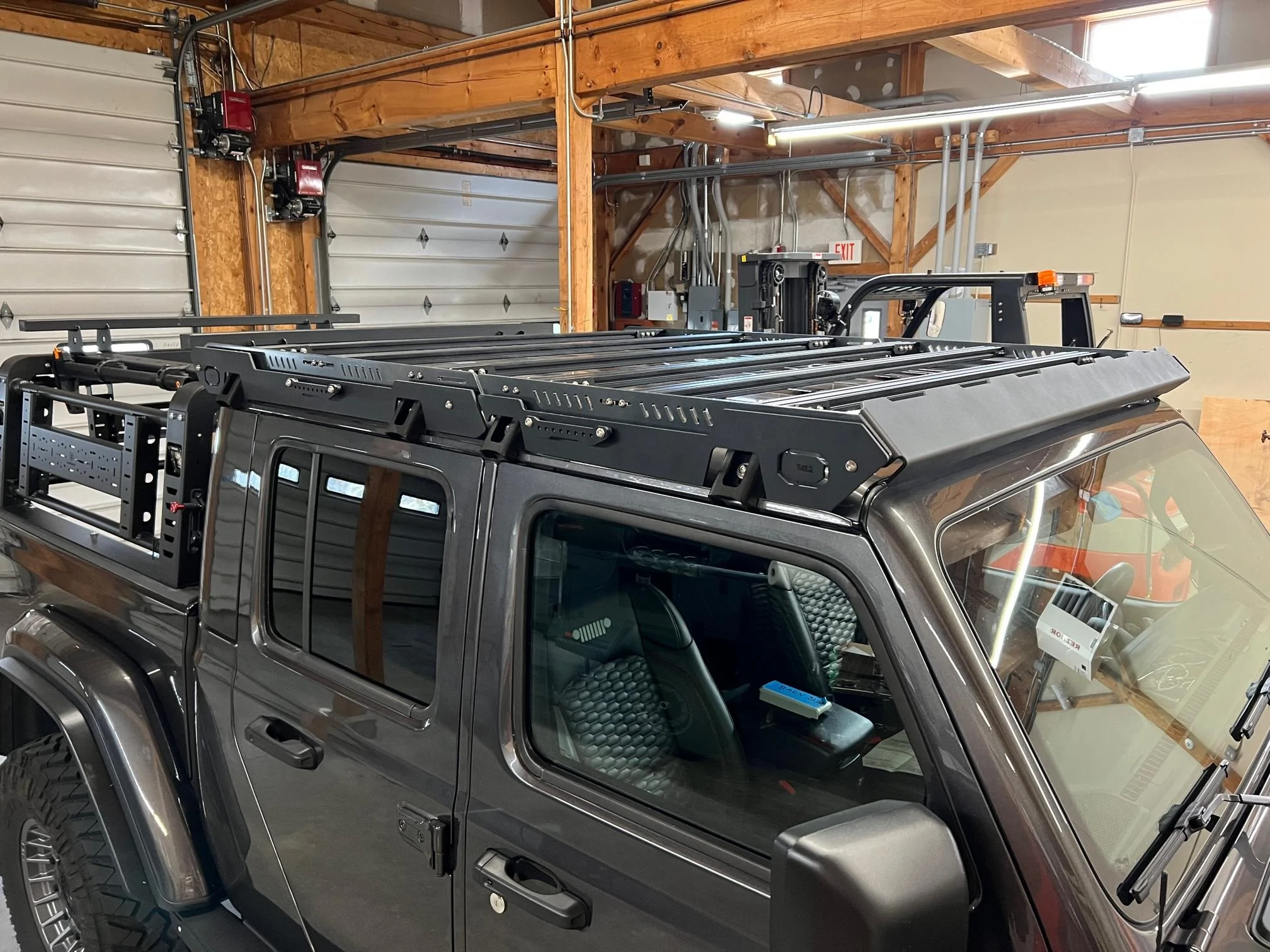 Jeep Gladiator Cab + Bed Rack solution IMG_6933