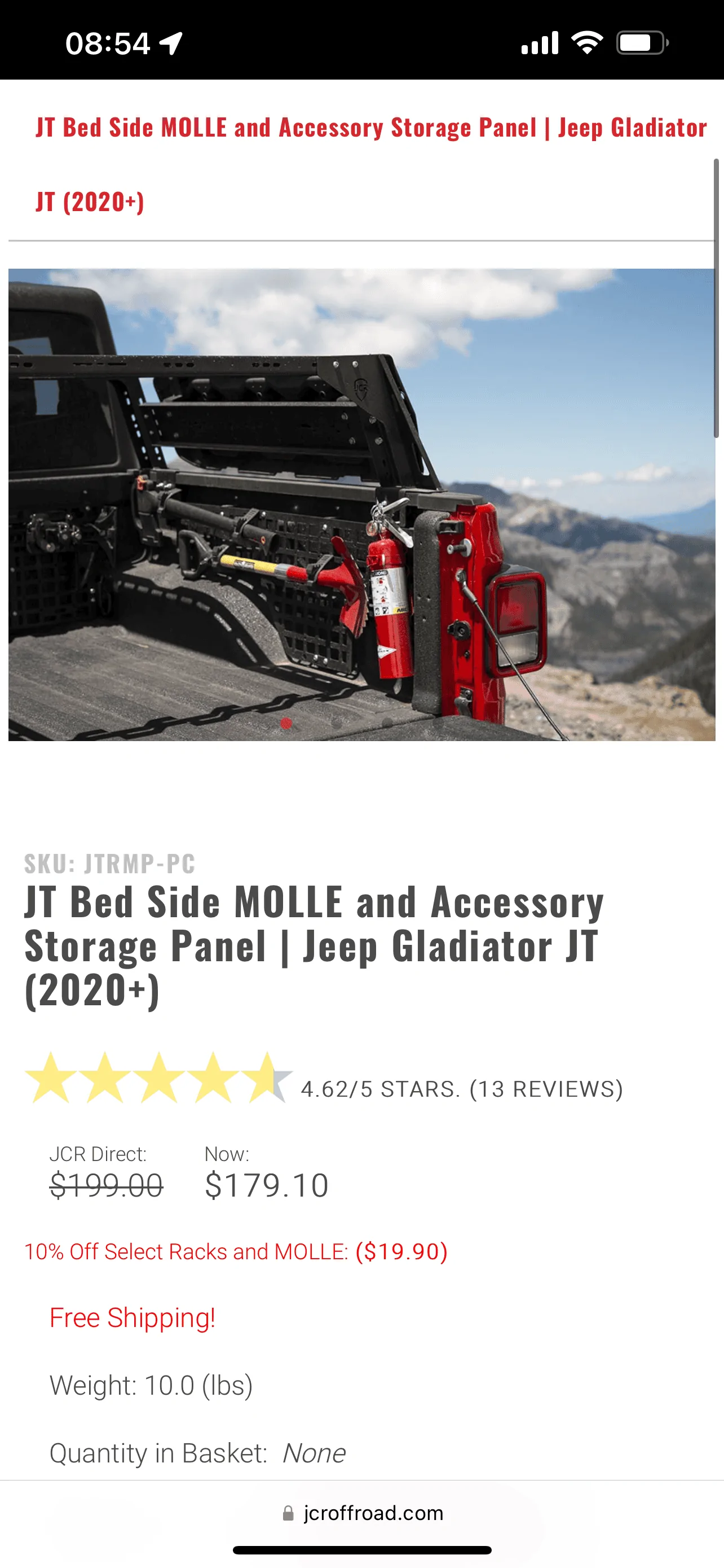 Jeep Gladiator Jcr molle panels AD2918C1-95E5-40FF-ABA9-52147352D30D