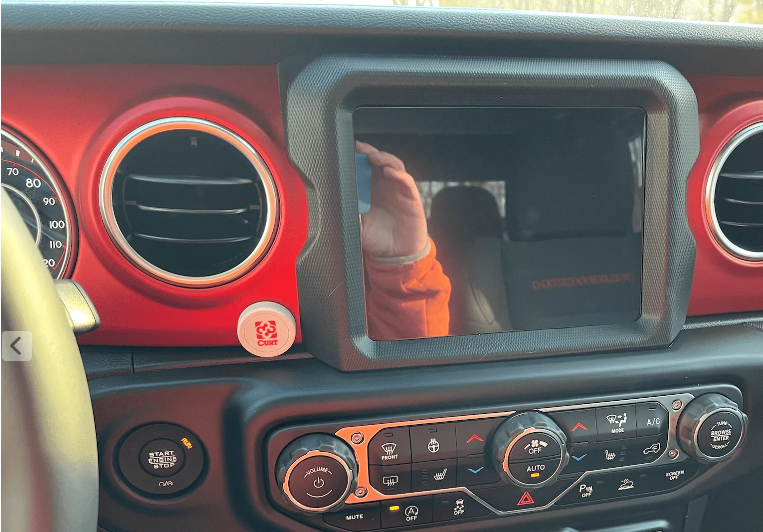 Jeep Gladiator Where would you put your trailer brake controller? 1660702216044
