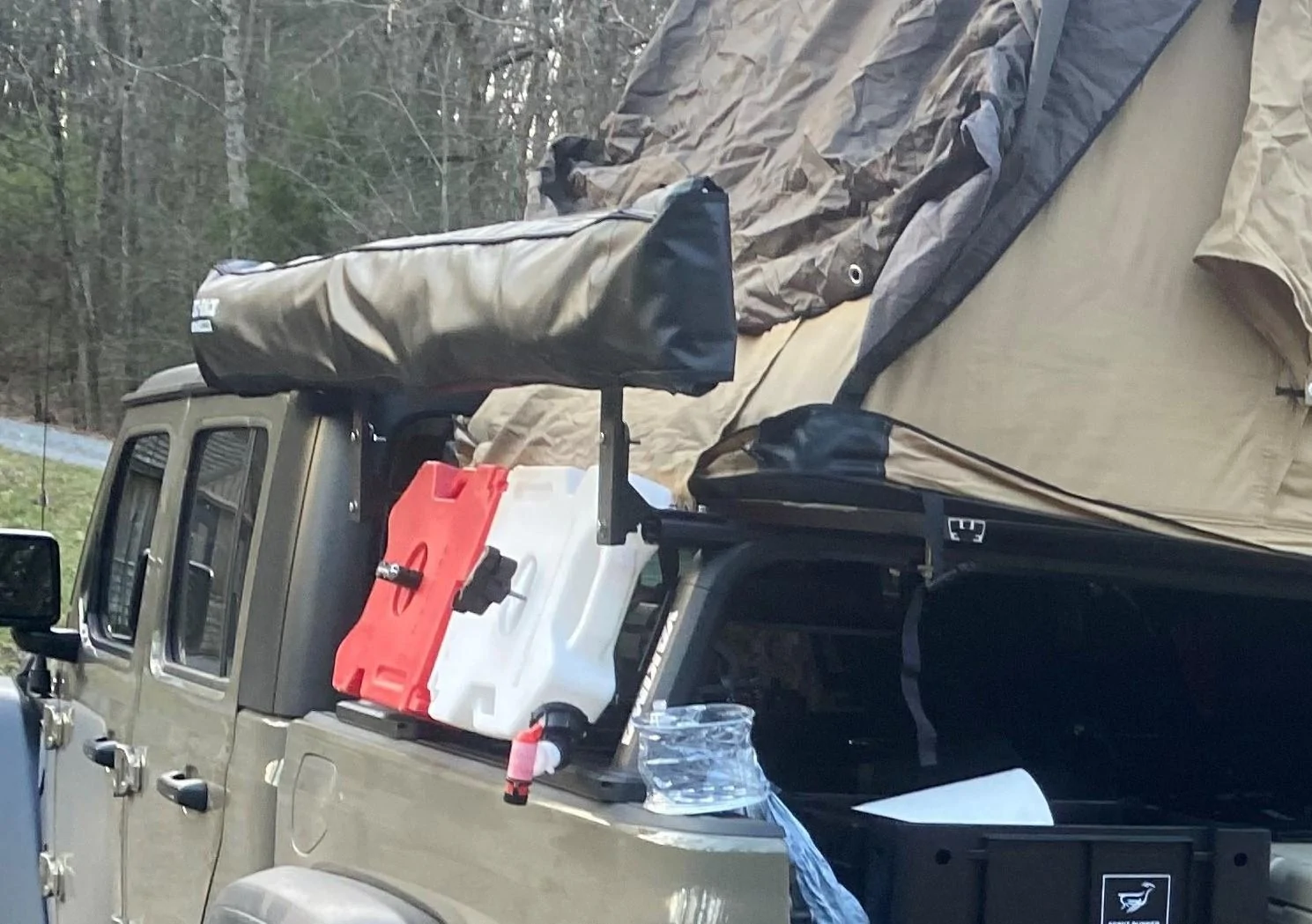 Jeep Gladiator Bed Rack and Roof Top Tents gatraverse20212 (3)
