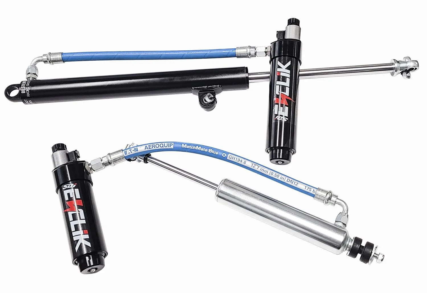 Jeep Gladiator Got Remote Reservoir Shocks? Check out E-CLIK Universal universal