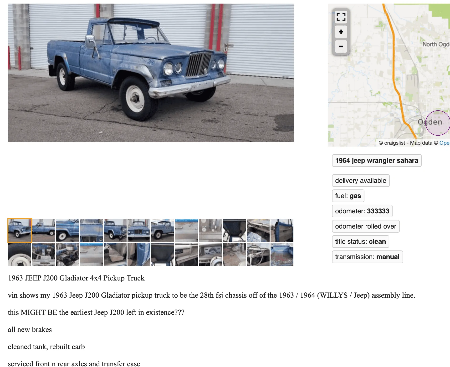 Jeep Gladiator Vintage Jeep Gladiator (& Truck) Photo Thread Screen Shot 2022-08-18 at 6.20.58 PM