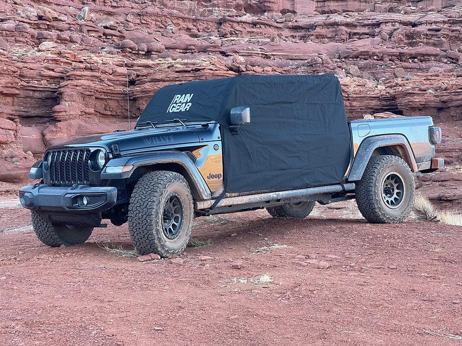 Jeep Gladiator Rain Gear Cab Cover - $150 rain gear