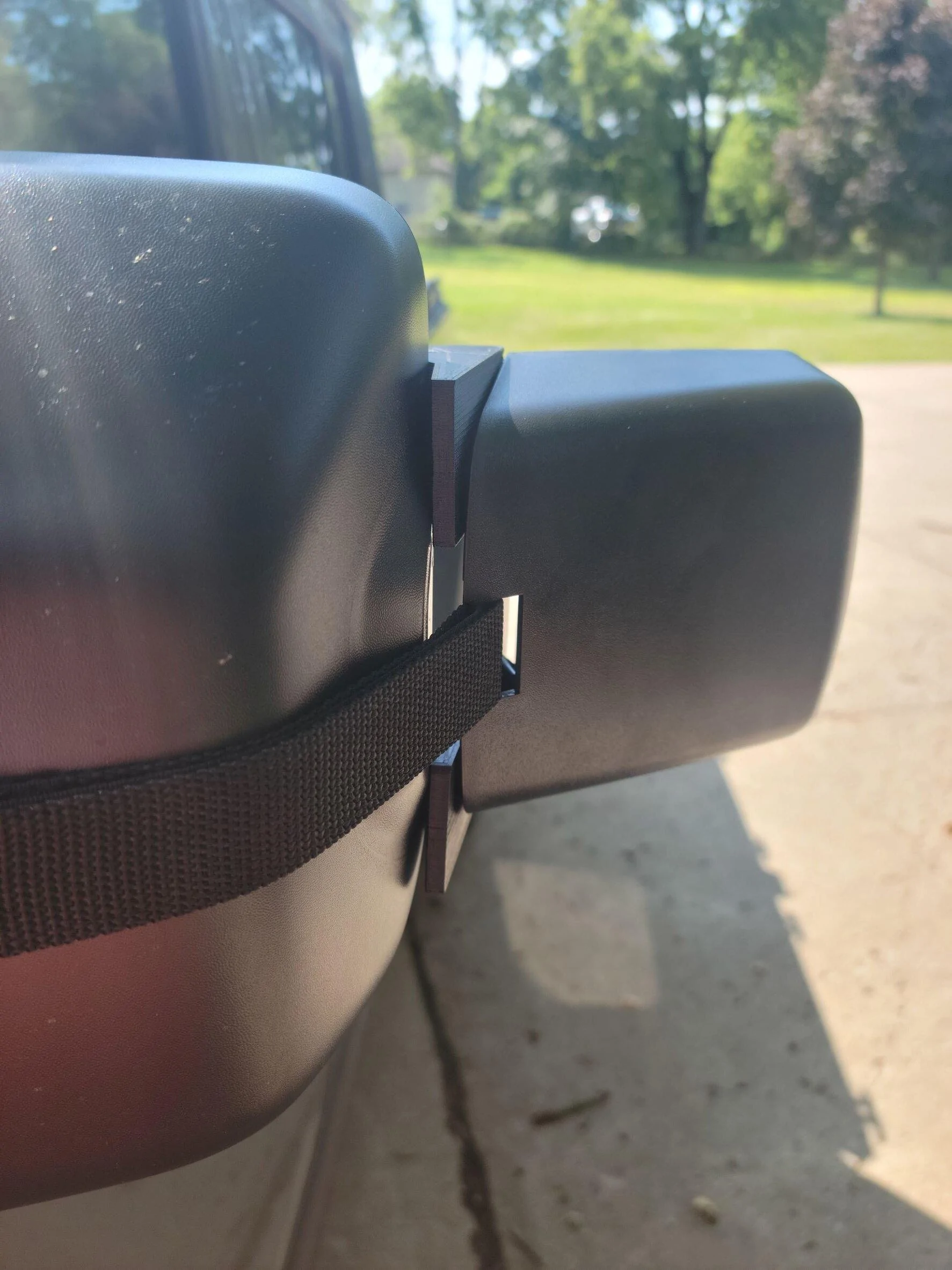 Jeep Gladiator Tow Mirrors - Thorn-Engineering Adapters & Rampage JK Tow Mirrors 20220819_105923