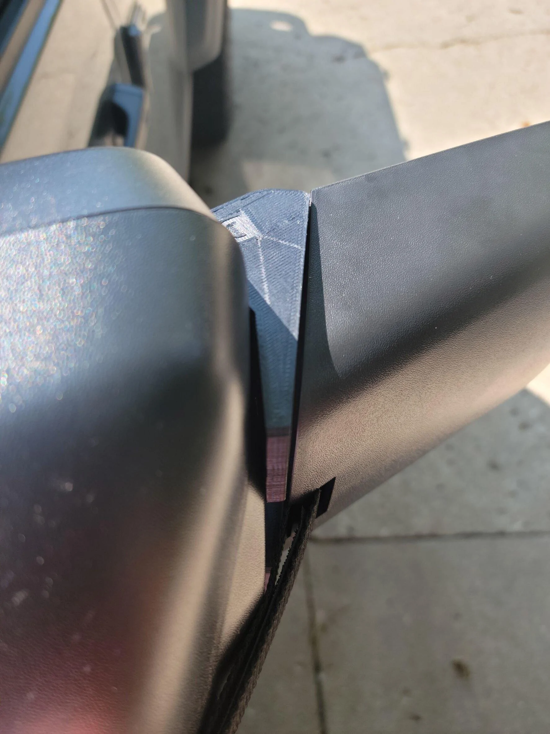 Jeep Gladiator Tow Mirrors - Thorn-Engineering Adapters & Rampage JK Tow Mirrors 20220819_105937