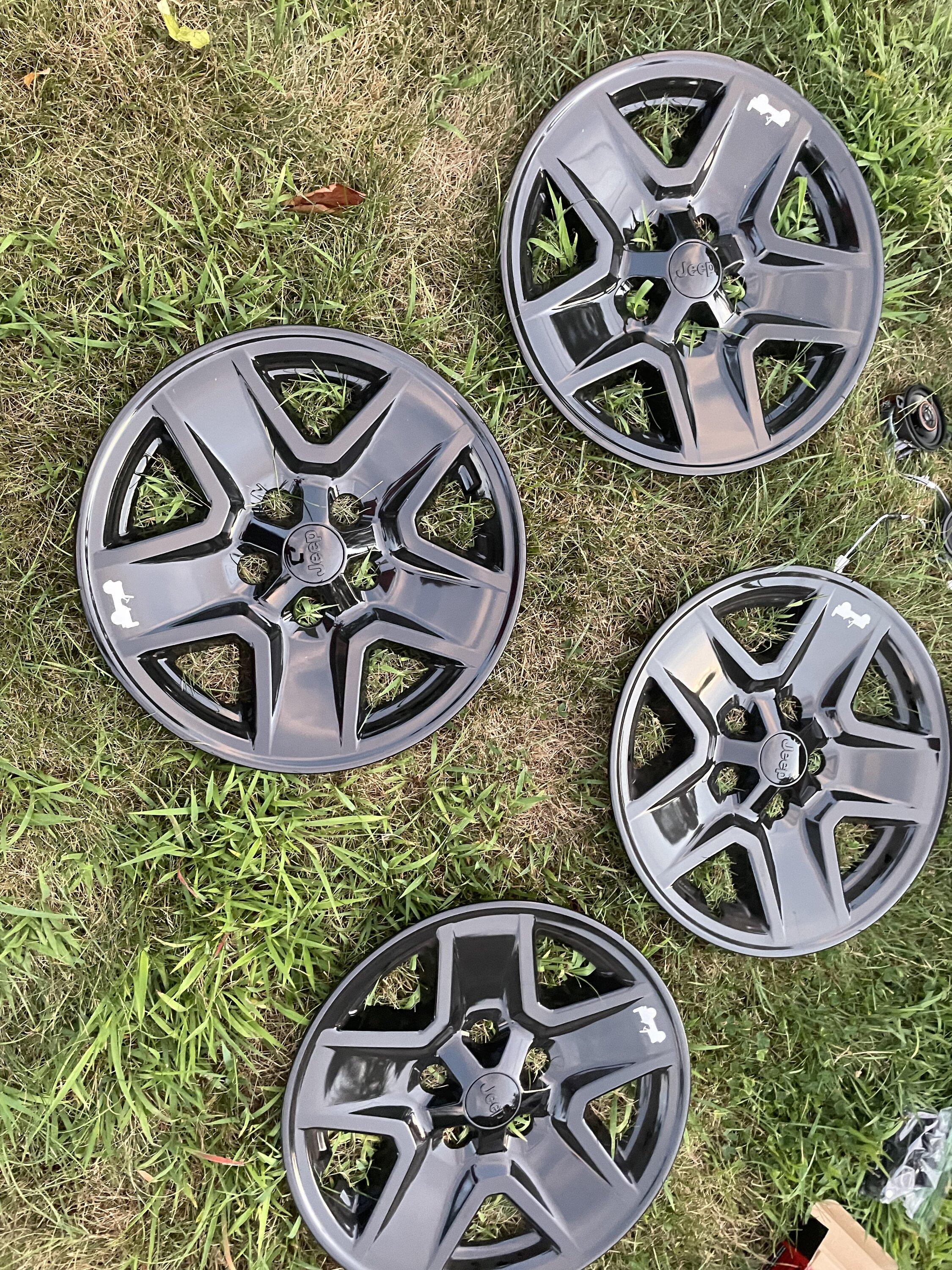 Jeep Gladiator 17” black sport s wheel covers, rugged ridge Spartacus bumper 15EAED53-E47B-409A-A72B-DE6F2CEAE6DD