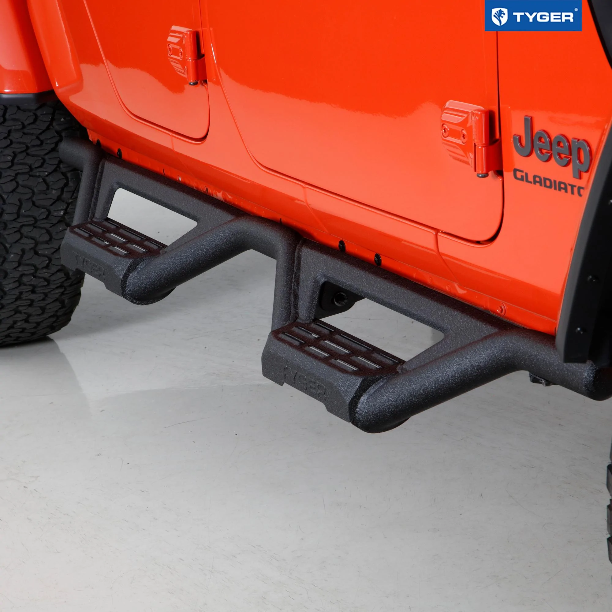 Jeep Gladiator Anybody used the Tyger Drop Step Bars tyger