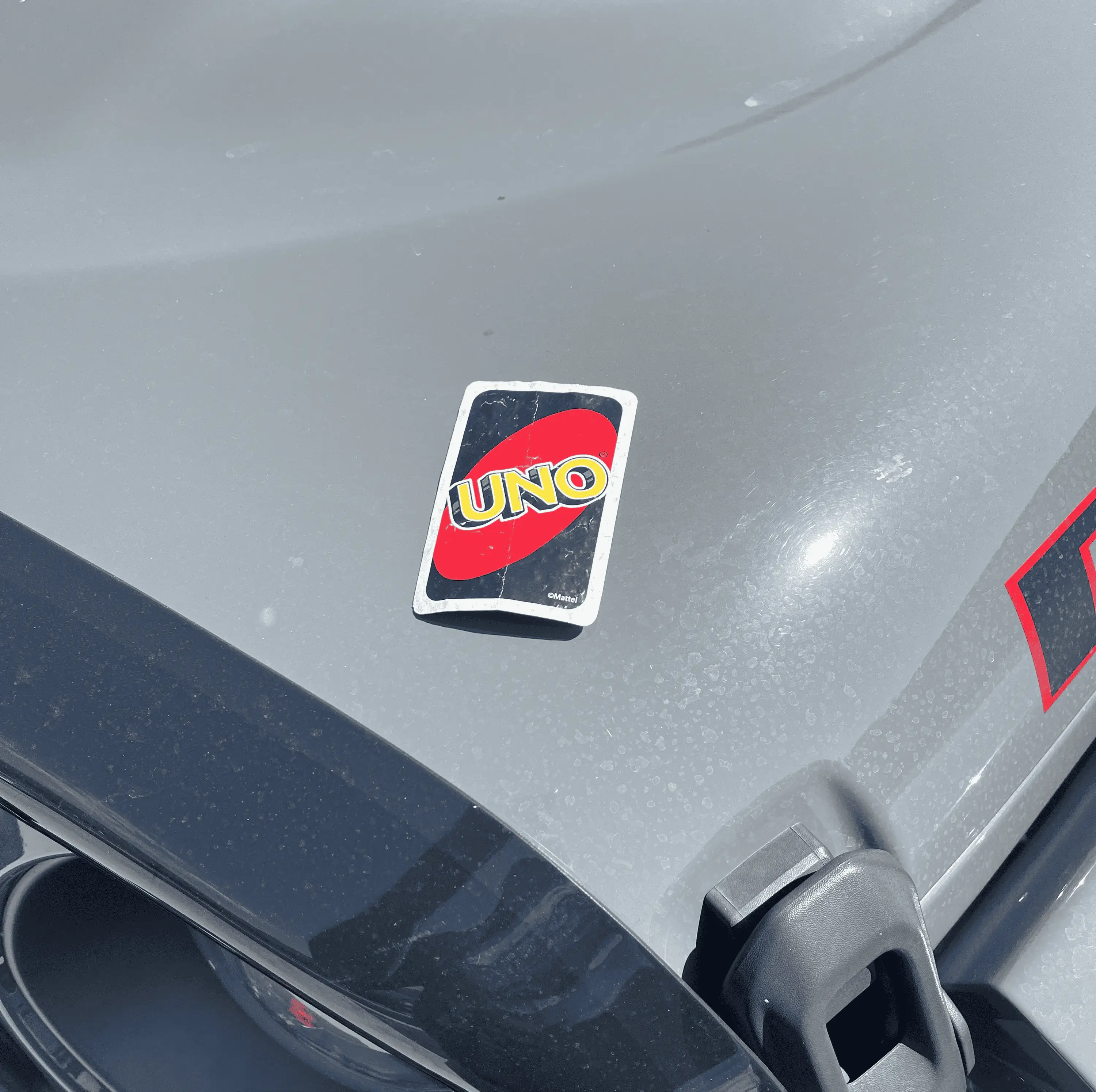 Jeep Gladiator "Uno" card left on my Gladiator. Is this a "Thing"? tempImage99xG3M