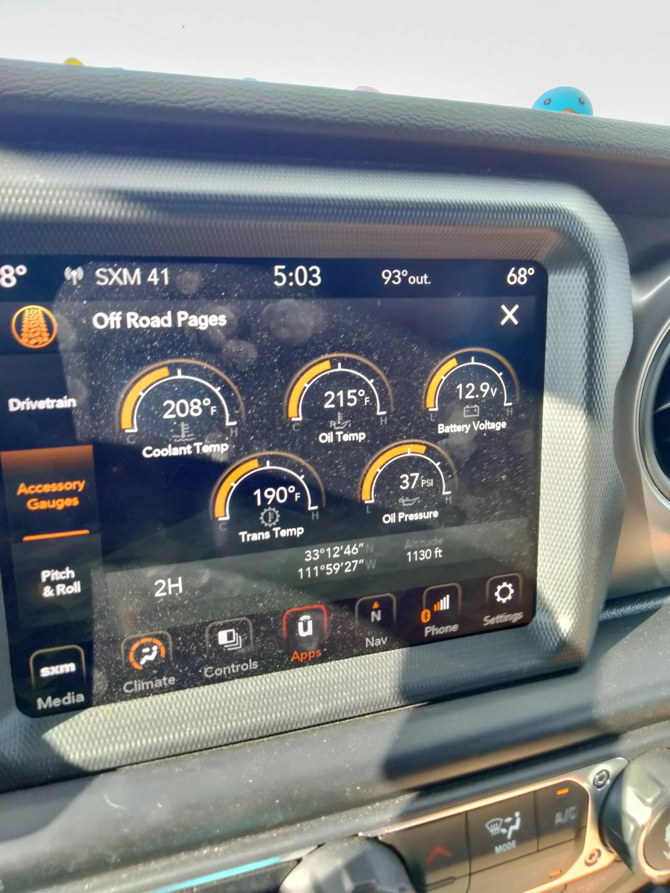 Jeep Gladiator Ecodiesel power derating as temps rise? IMG20220820170311