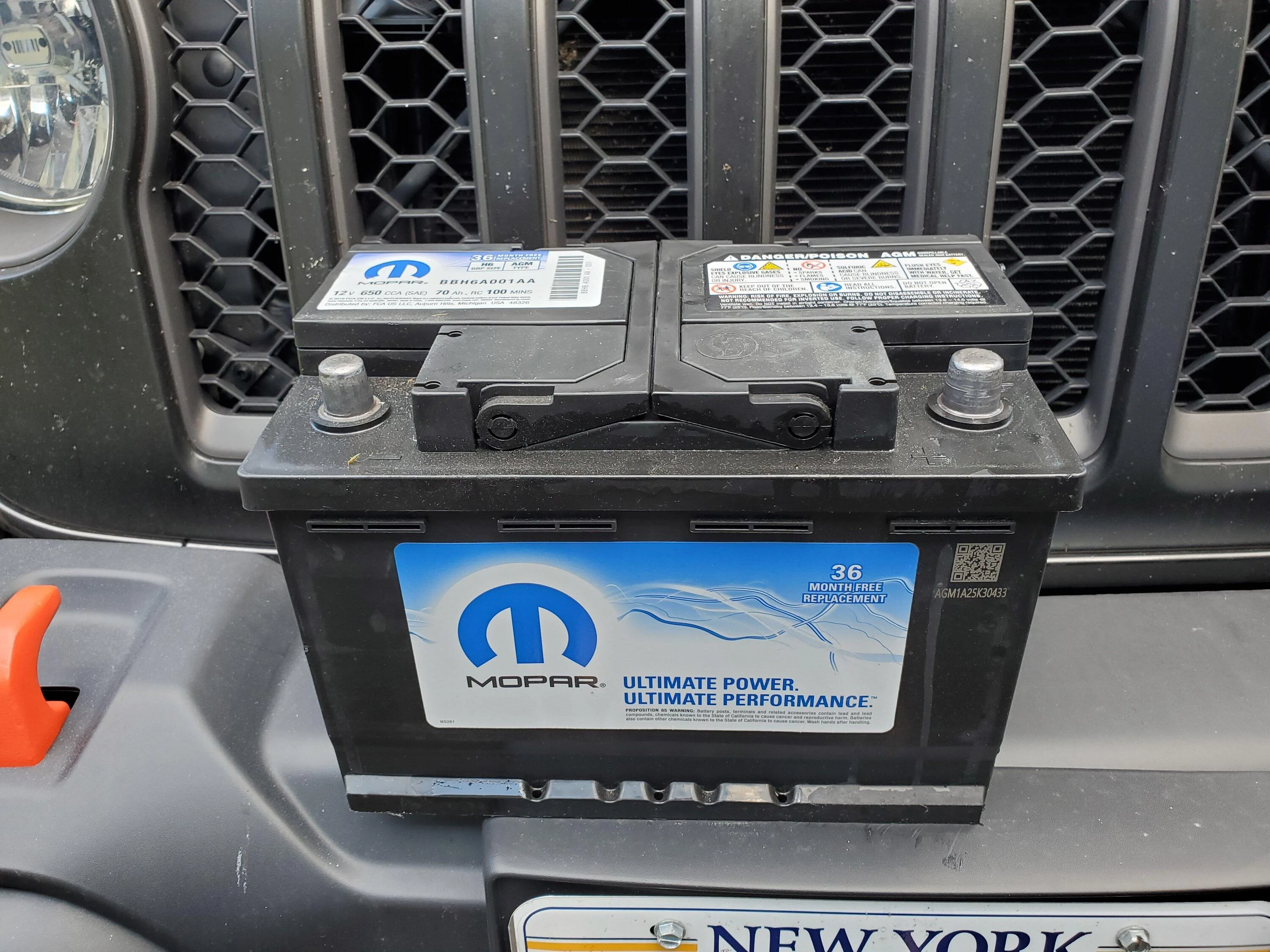 Jeep Gladiator OEM H6 main battery 20220820_114705