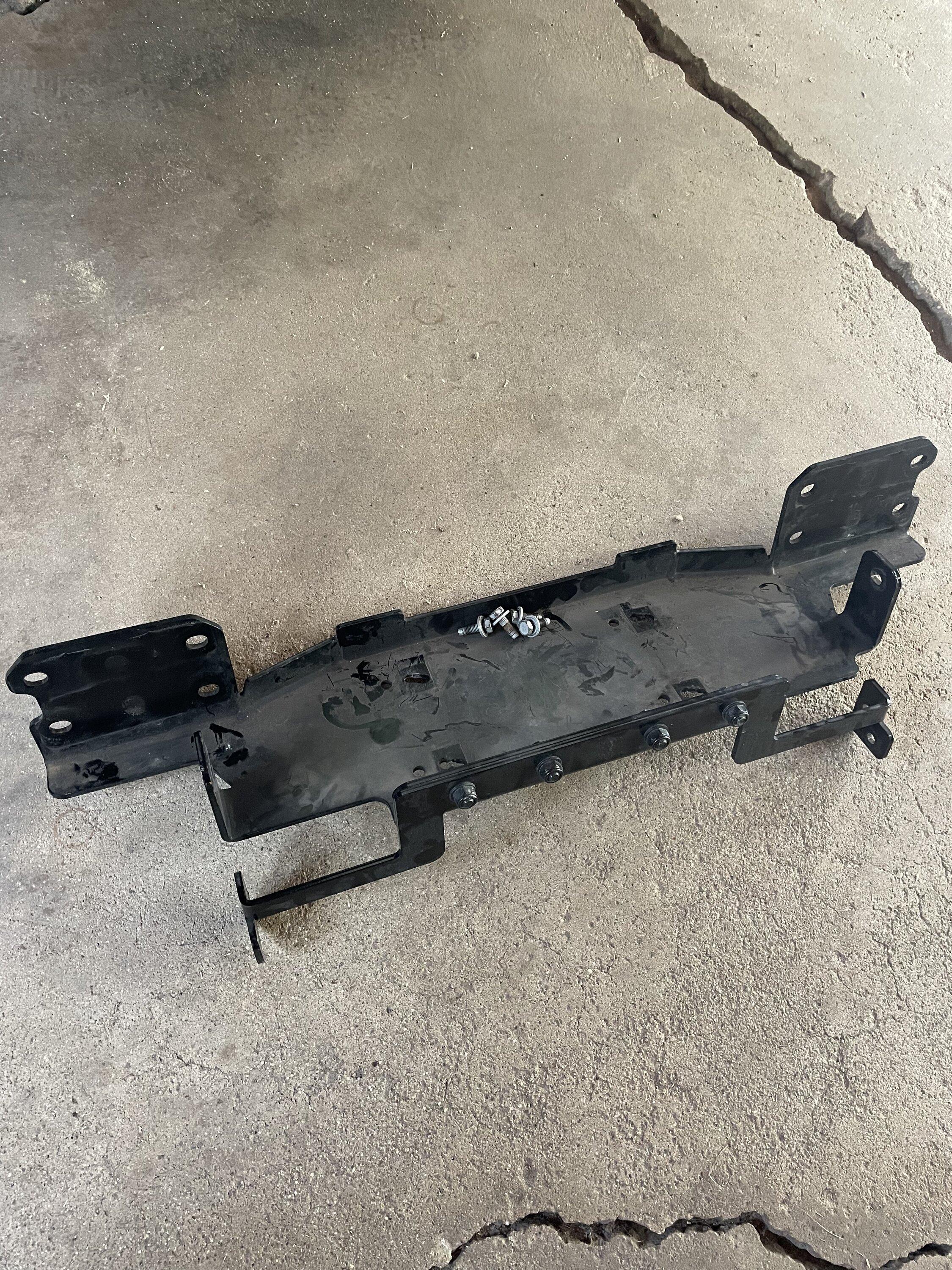 Jeep Gladiator Rugged Ridge Winch Plate - $160 A549ED81-C067-4285-A441-3C280723C33C