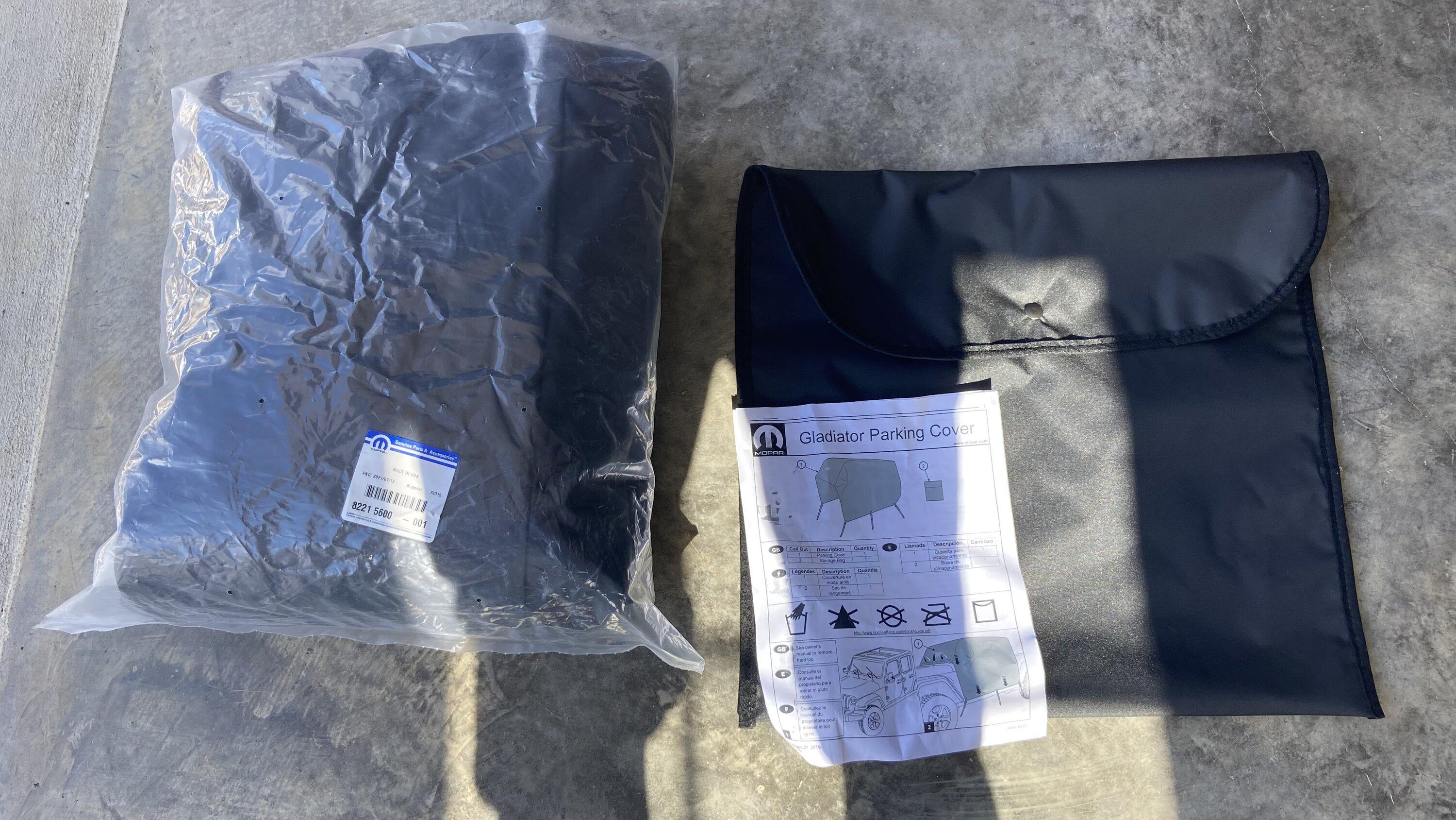 Jeep Gladiator OEM Mopar Rain Cab Cover CD866B1F-DE78-46F7-9732-AAD03430A4C8