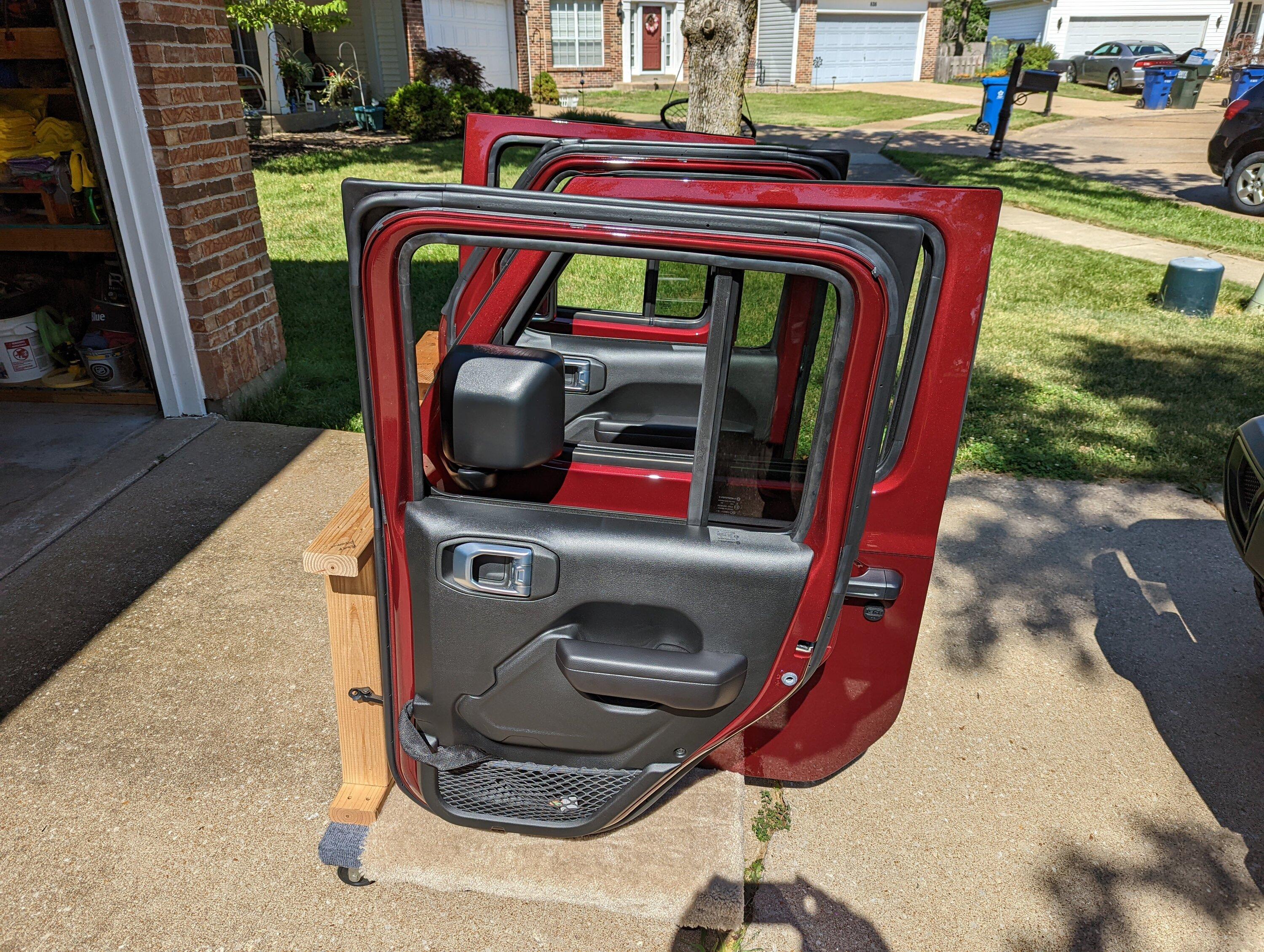 Jeep Gladiator What do you do with your doors? PXL_20220629_150808121