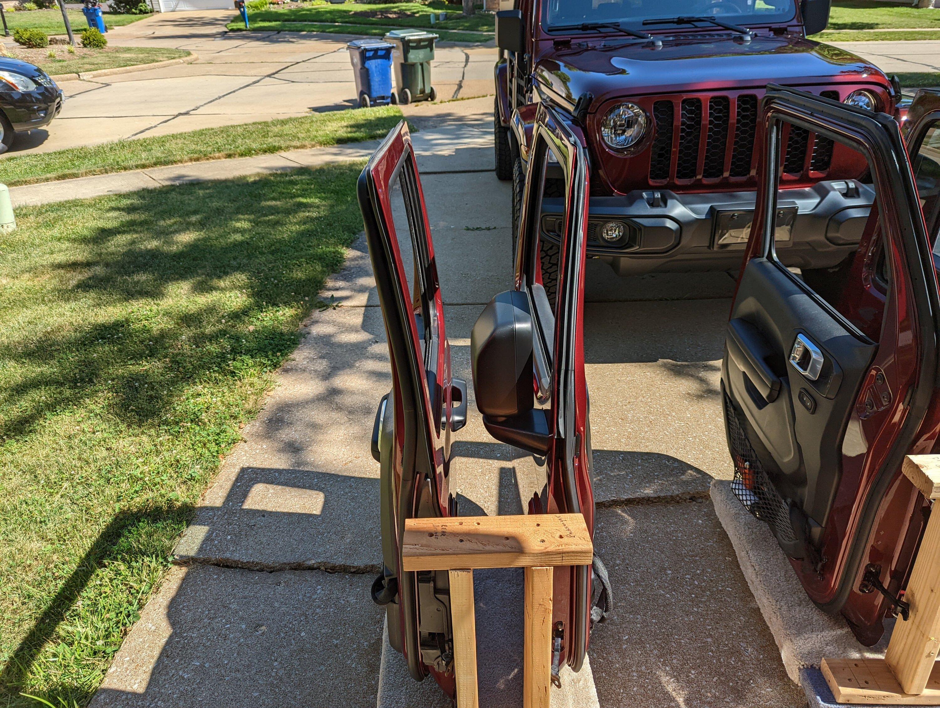 Jeep Gladiator What do you do with your doors? PXL_20220629_150758537